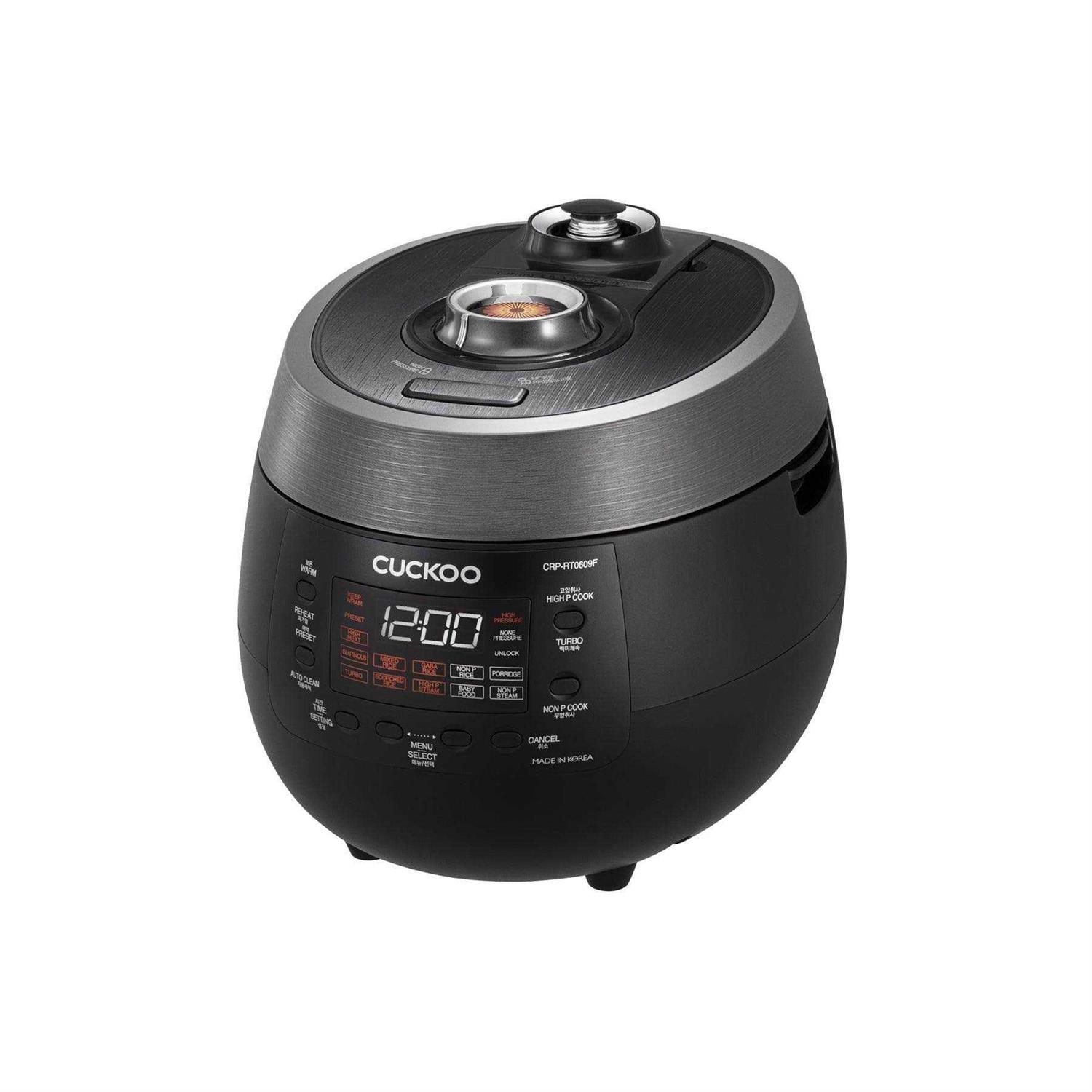 Cuckoo 6 cup Twin Pressure Heating Plate Rice Cooker & Warmer CRP-RT0609FW