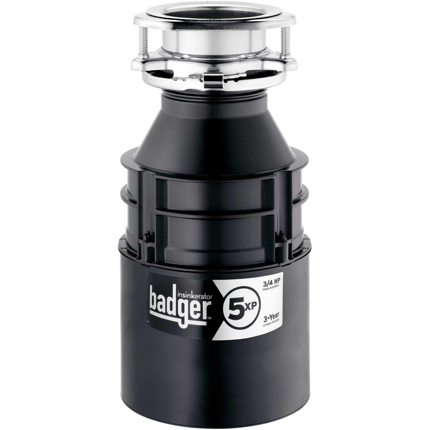 InSinkErator 3/4 HP Badger 5XP Garbage Disposal