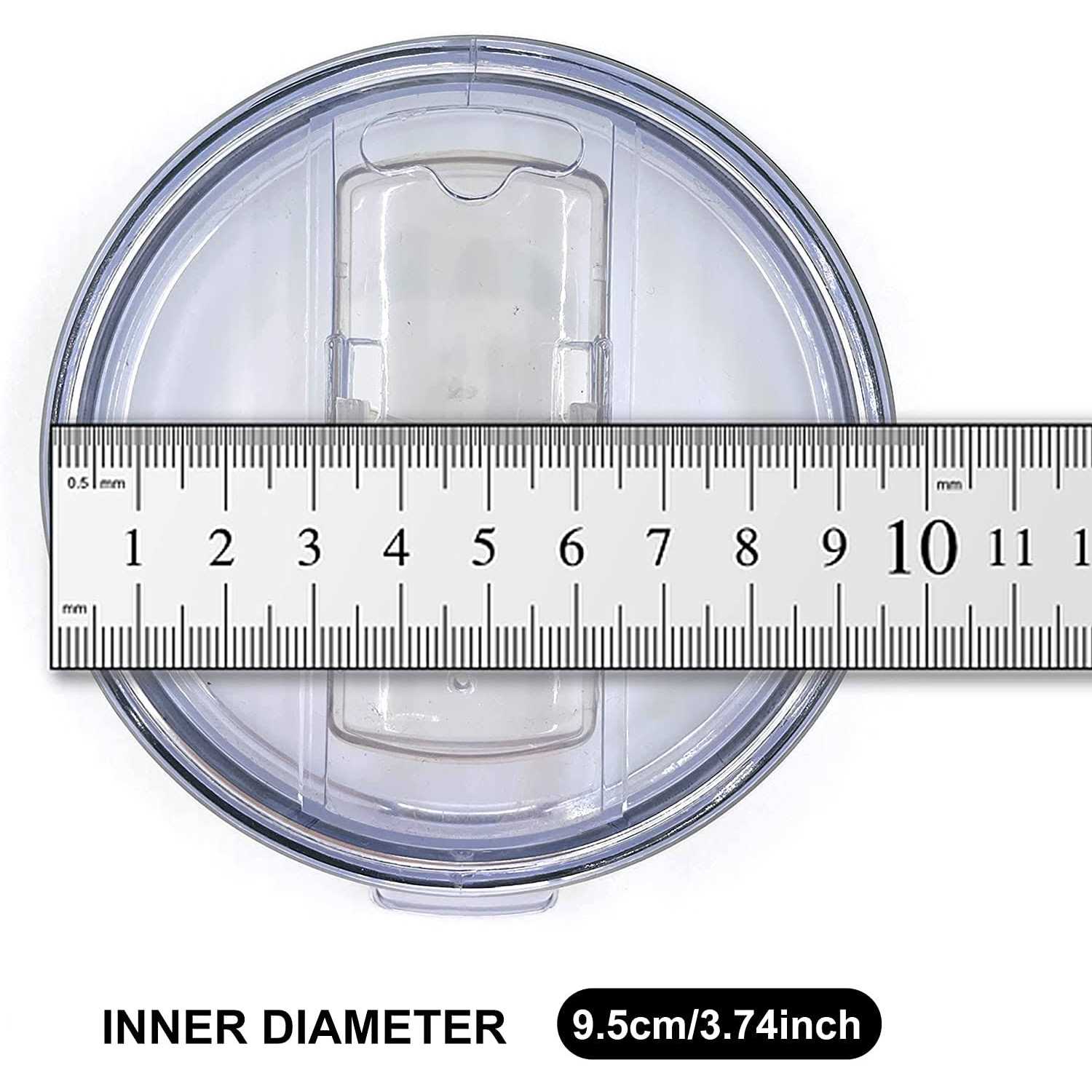 ZogeeZ 2 pack Travel Mug Replacement Lids for 30 ounce