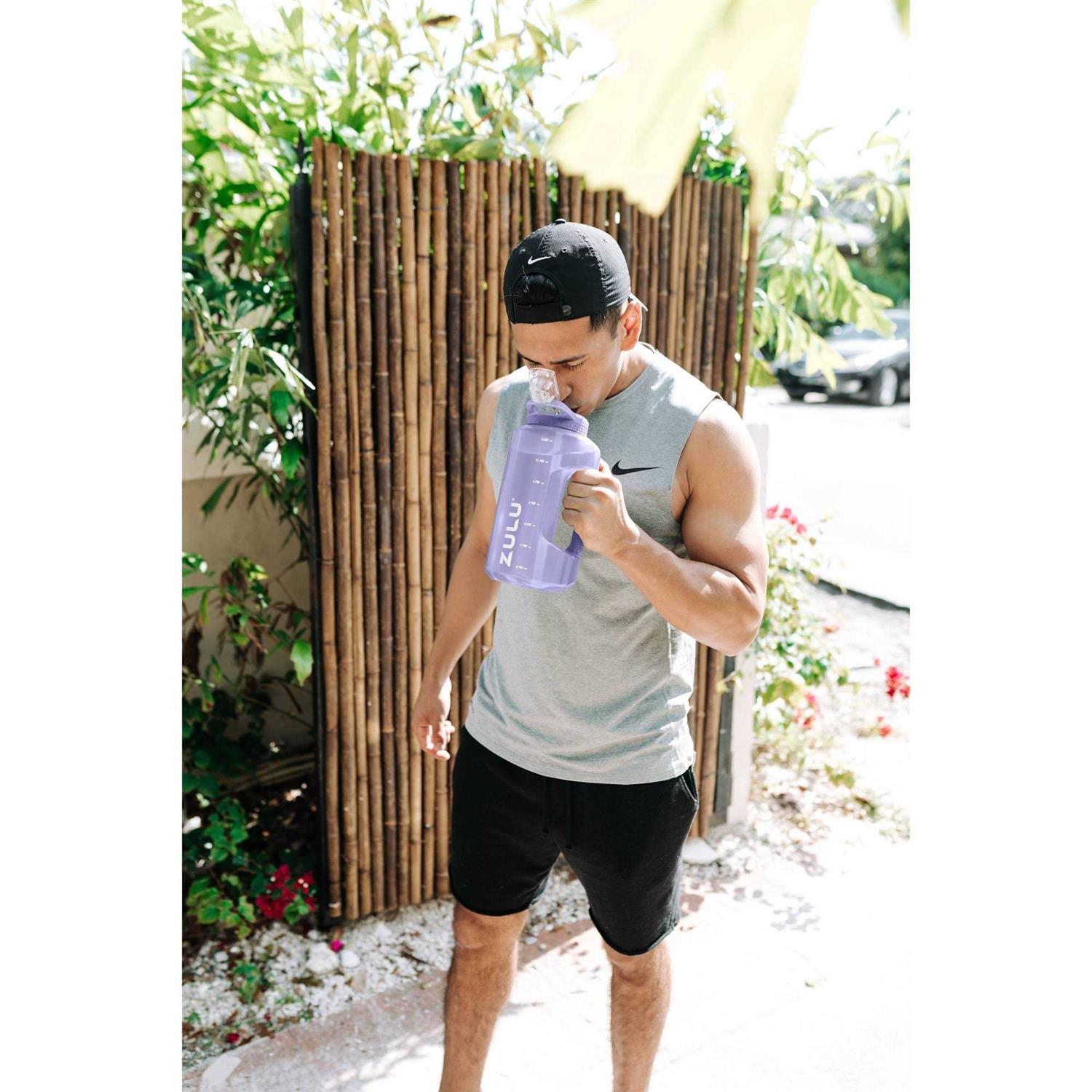 Zulu Half Gallon Plastic Goals Jug Water Bottle