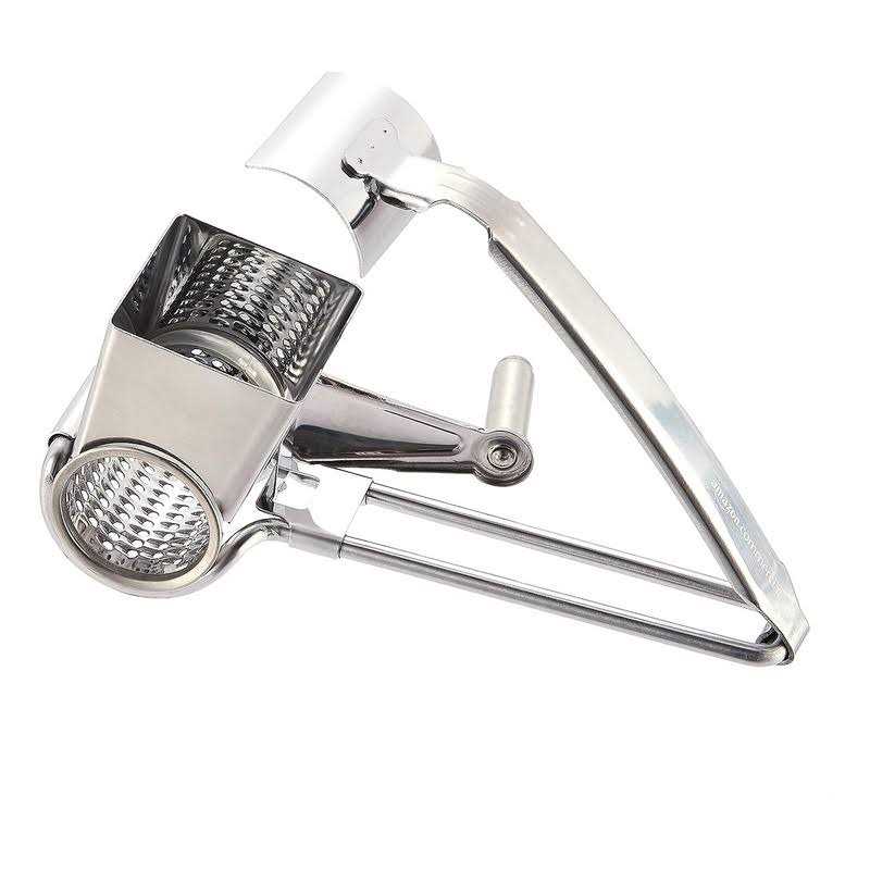 AmazonCommercial Stainless Steel Rotary Cheese Grater