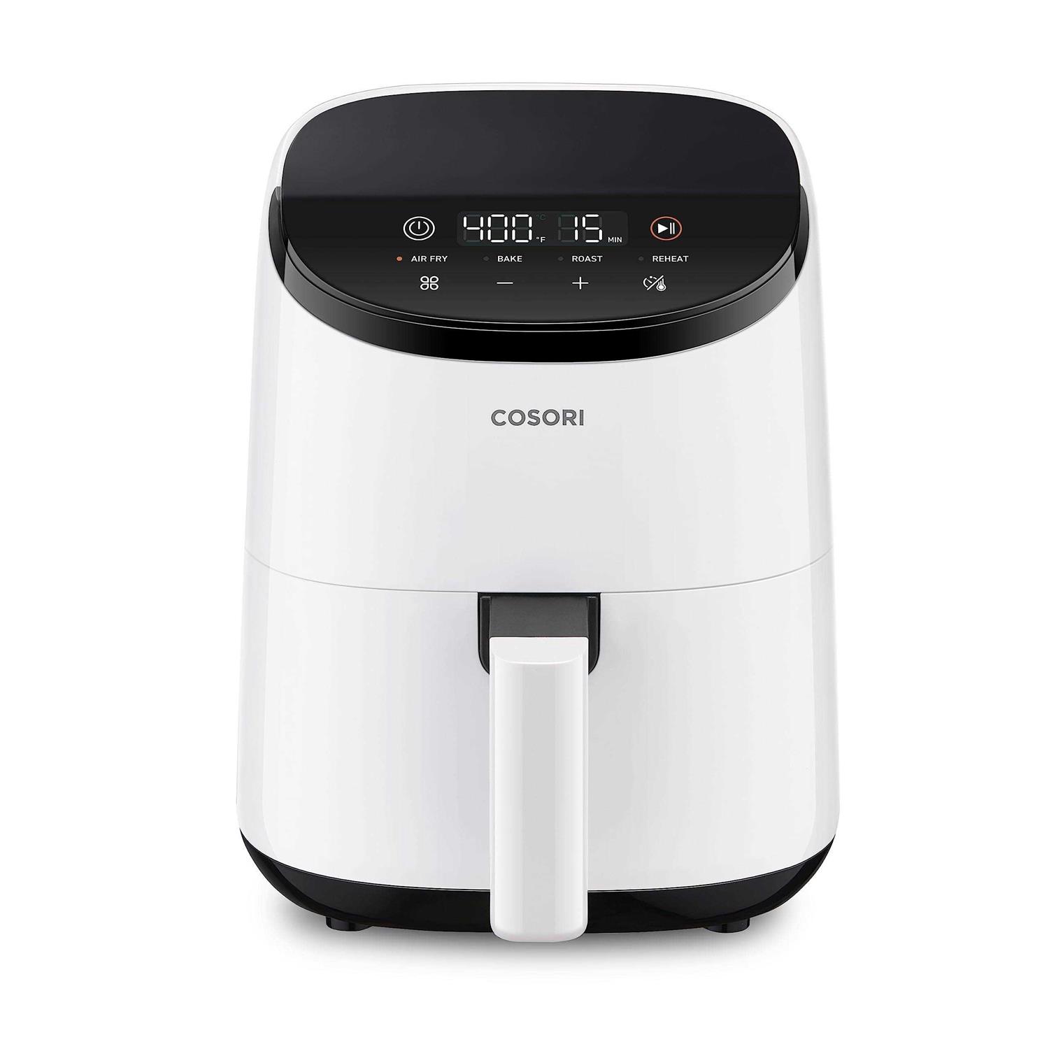 COSORI Small Air Fryer Oven 2.1 Qt, 4-in-1 Mini Airfryer, Bake, Roast, Reheat, Space-saving & Low-noise, Nonstick and Dishwasher Safe Basket