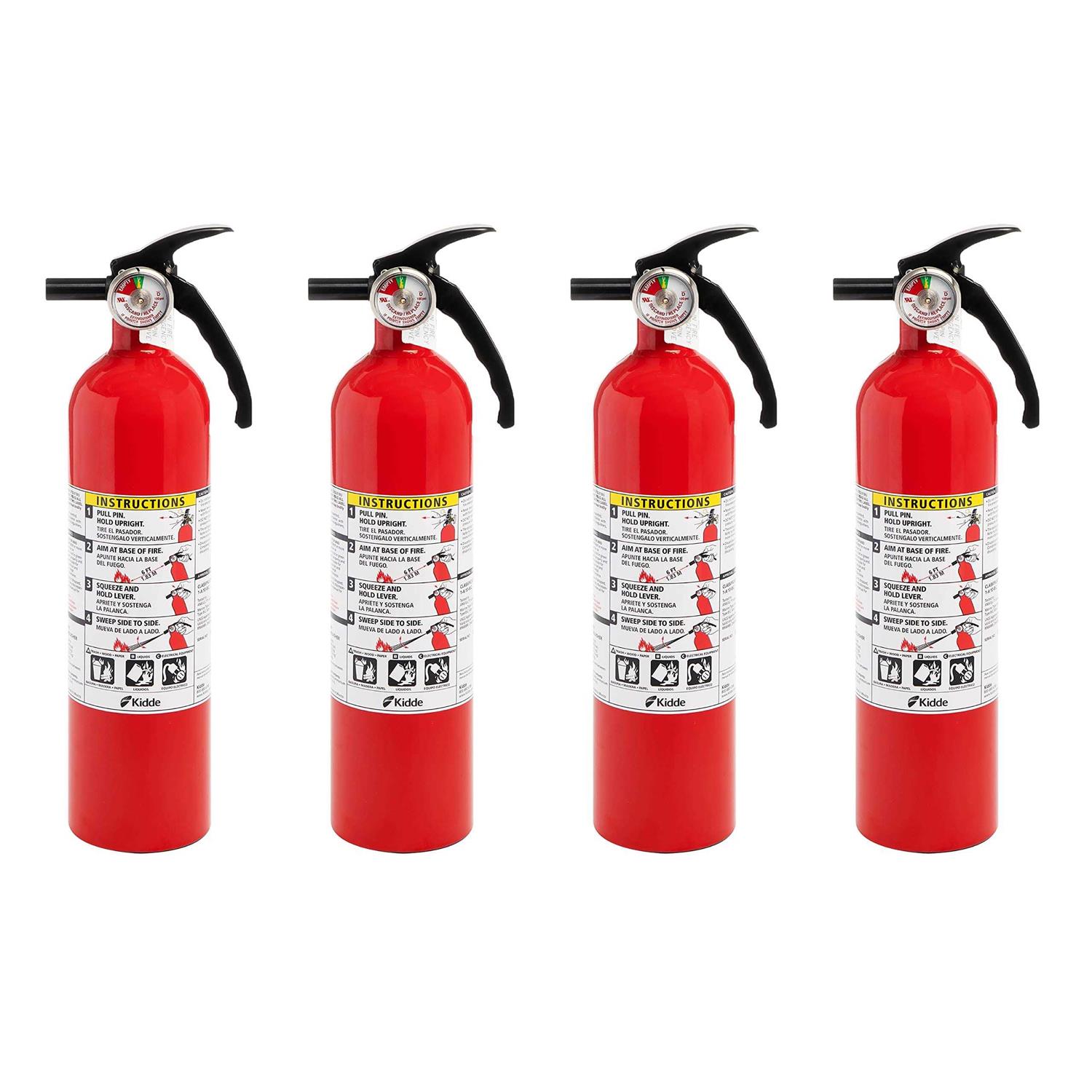 Kidde Fire Extinguisher for Home 1-A:10-B:C