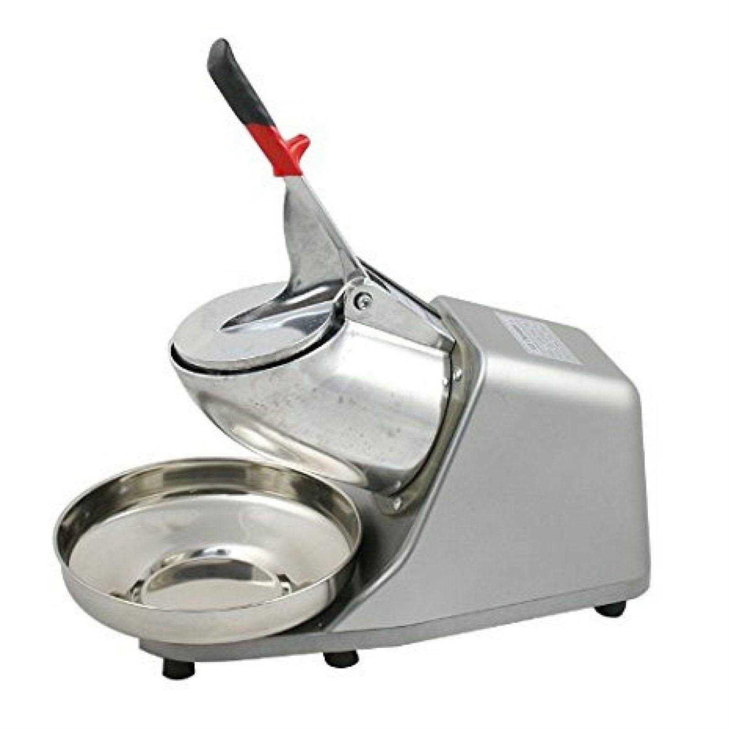 Zeny Ice Shaver Machine Electric Snow Cone Maker Stainless Steel Shaved Ice per