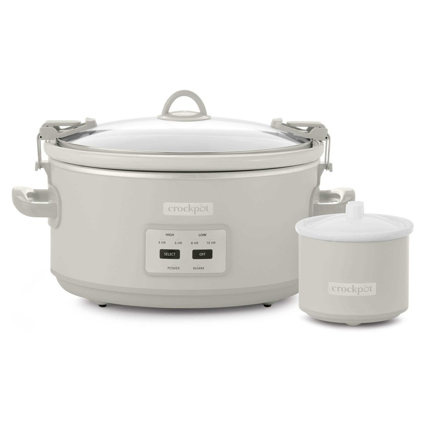 Crockpot 7-Quart Cook & Carry Slow Cooker