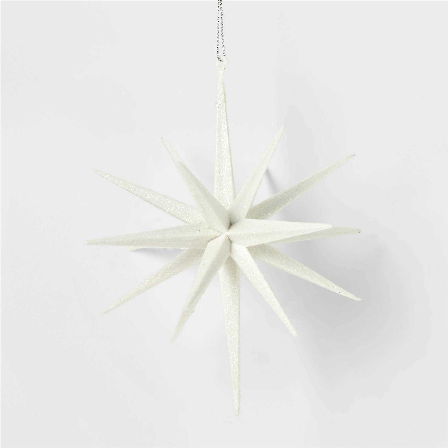 Wondershop 5.8in Plastic Spike Starburst Christmas Tree Ornament