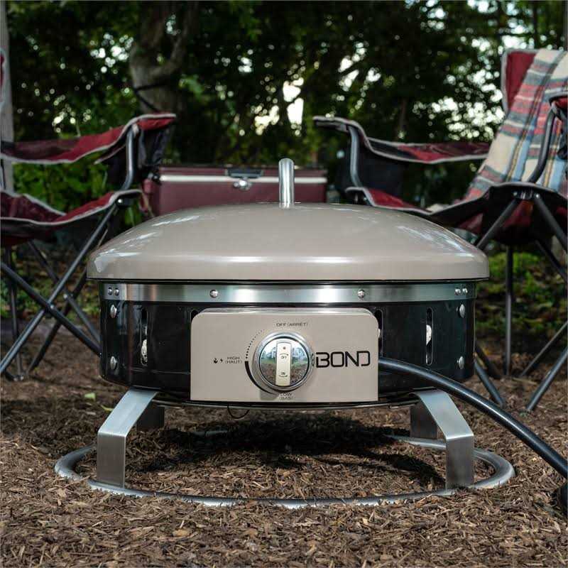 Bond Platinum 22.85 In. Portable Gas Fire Pit