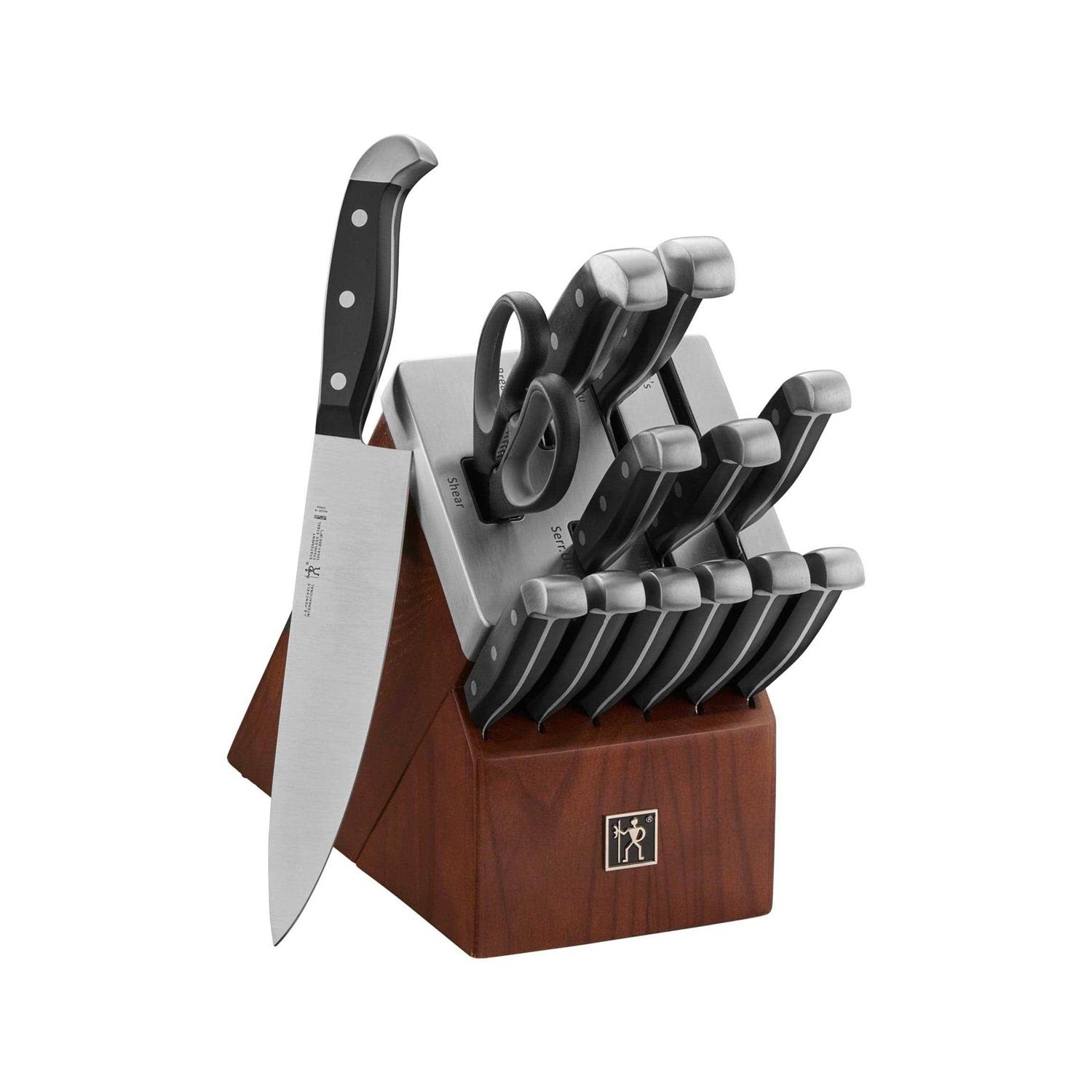 Henckels Statement 20-Piece Self-Sharpening Knife Block Set