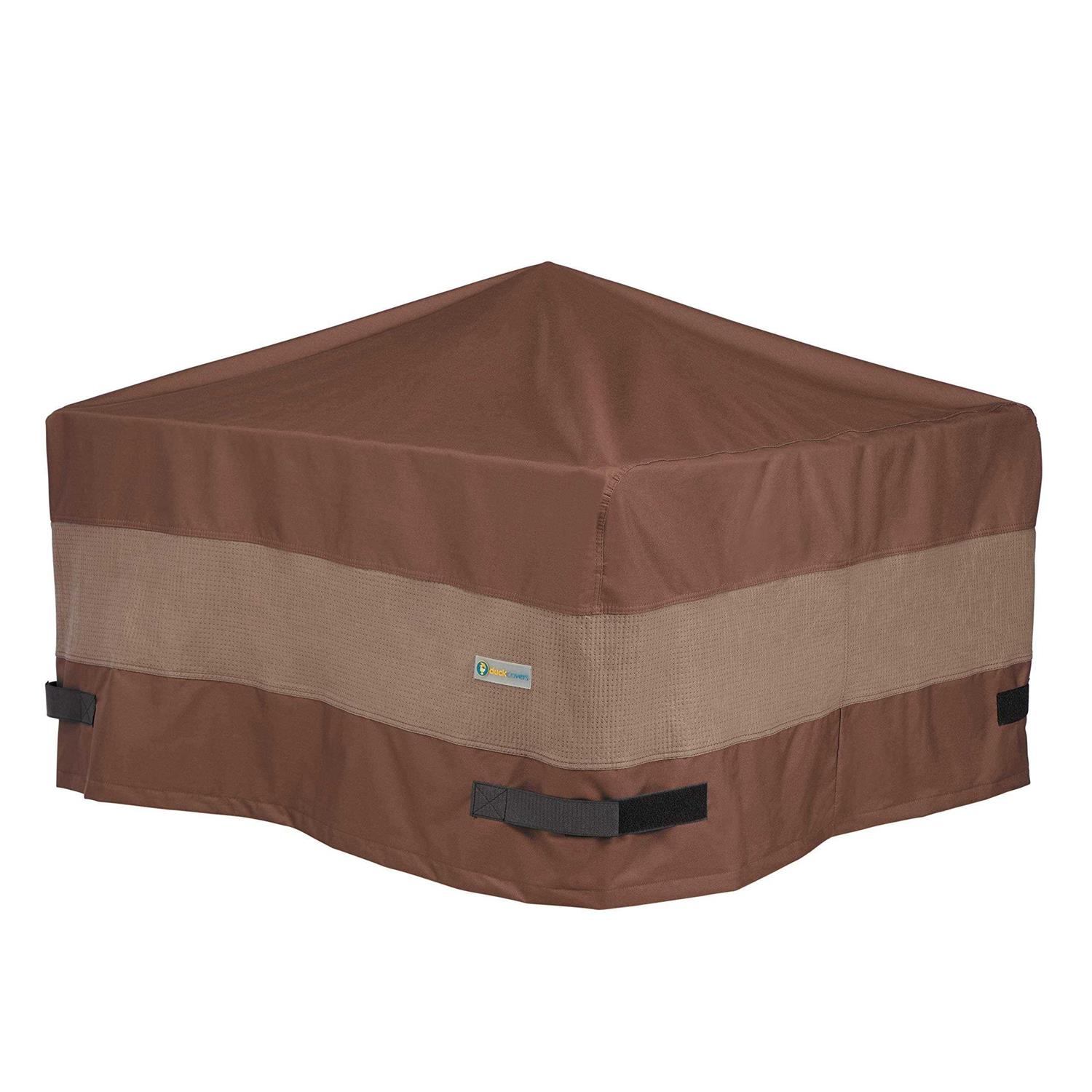 Duck Covers Ultimate Square Fire Pit Cover