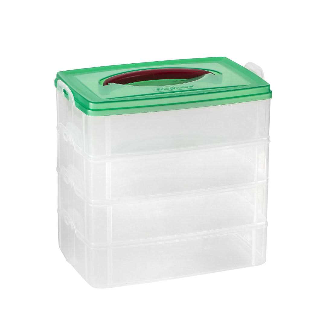 Snapware Fba_ Snap ‘N Stack Seasonal 6 inchx9 inch Rectangle 2.5 inch L