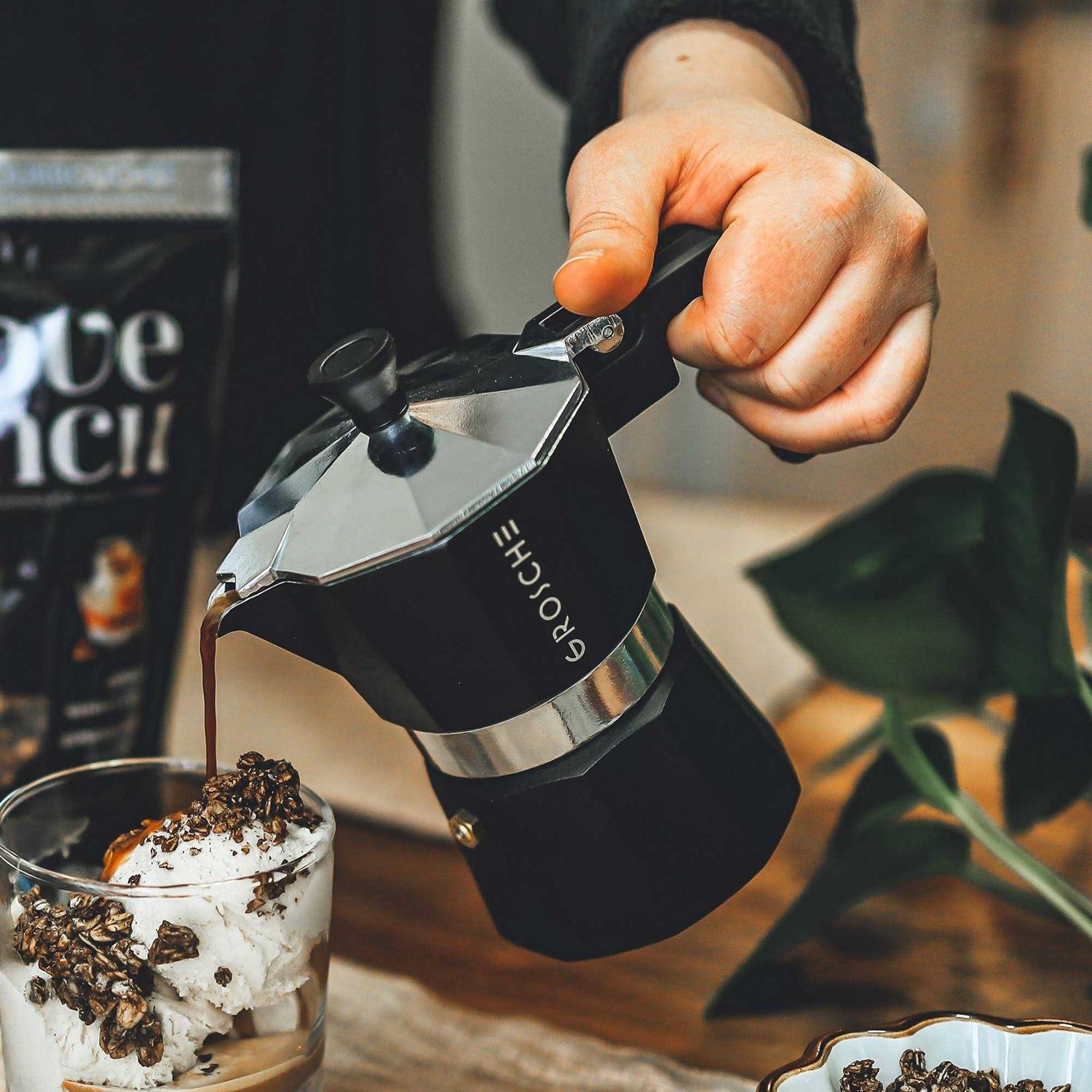 Grosche Milano Stovetop Espresso Maker Moka Pot