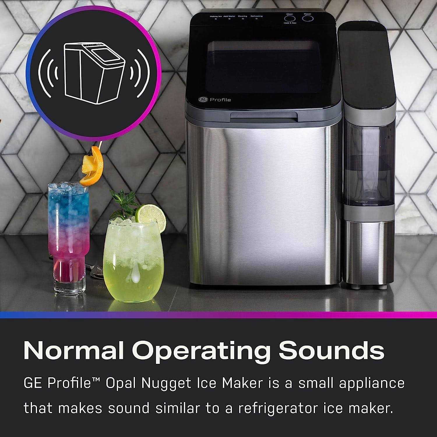Ge Profile Opal 1.0 Nugget Countertop Pebble Ice Maker