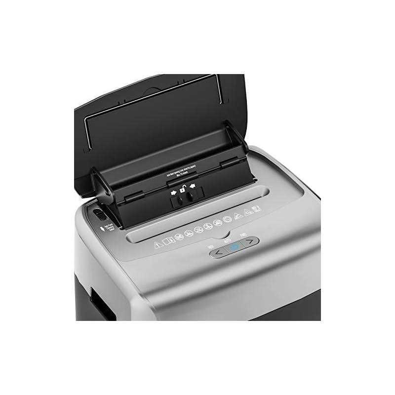 Bonsaii Office Paper Shredder 110-Sheet Autofeed Heavy Duty Paper Shredder