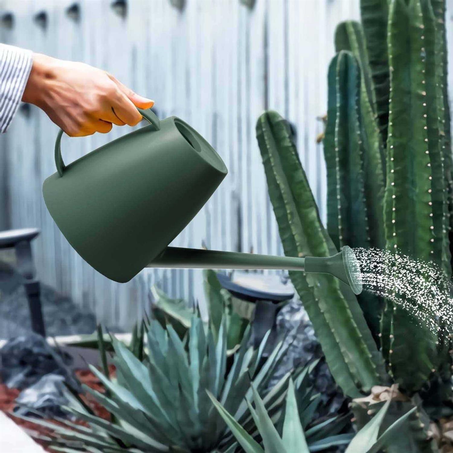 Etarewilt Watering Can for Indoor Outdoor Plants Modern Small Watering Cans with Removable Nozzle