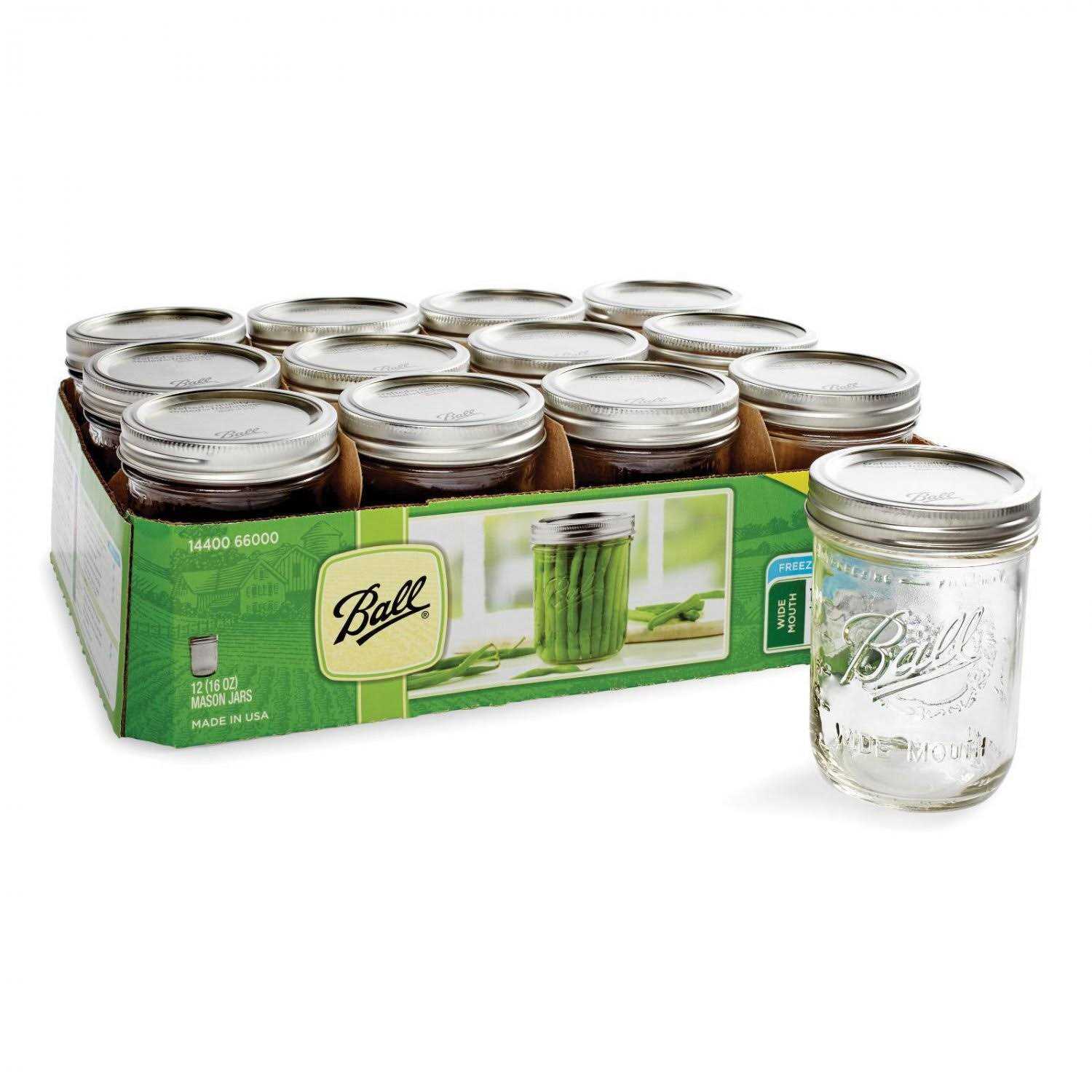 Ball Mason Jars Wide Mouth