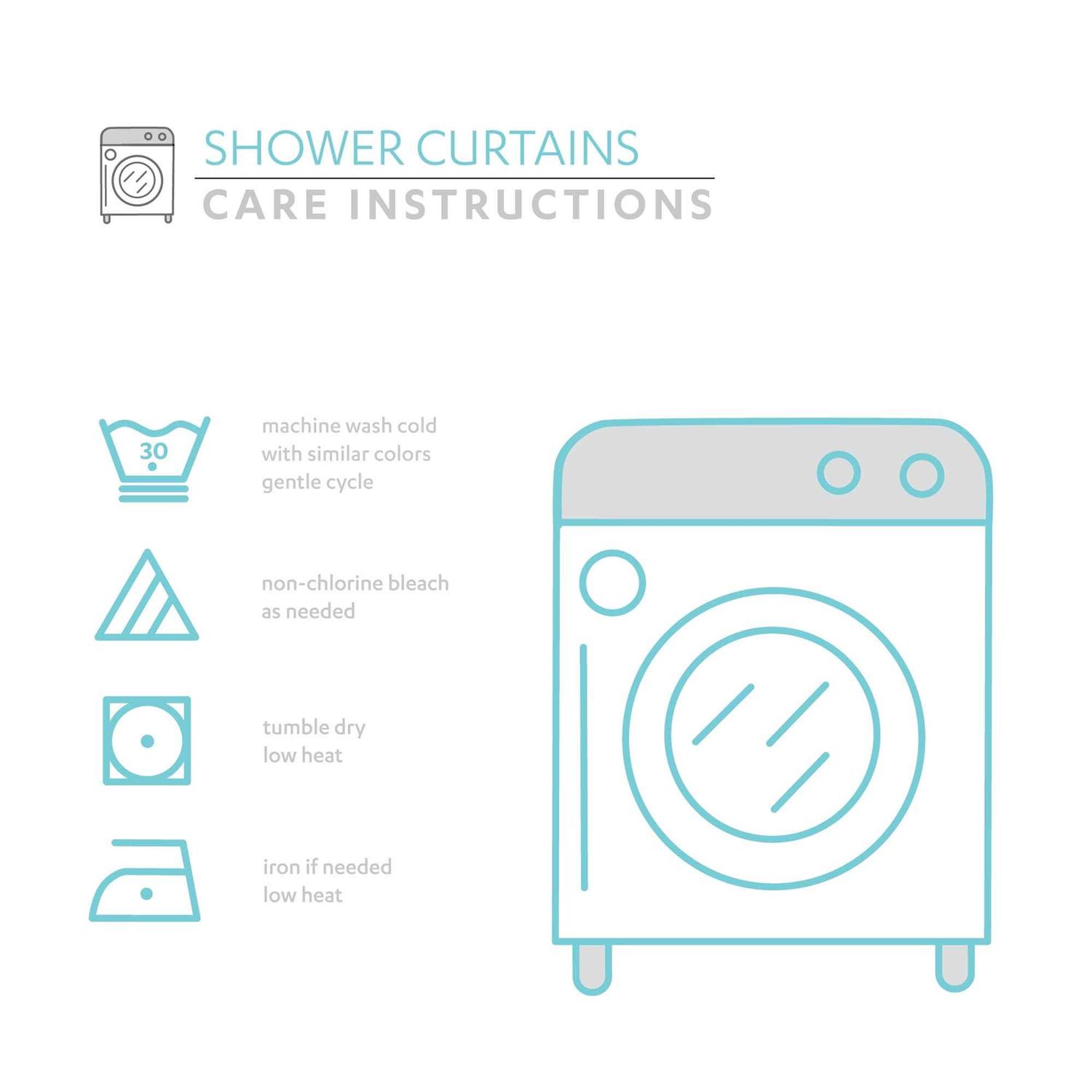 Lush Decor Keila Shower Shower Curtain