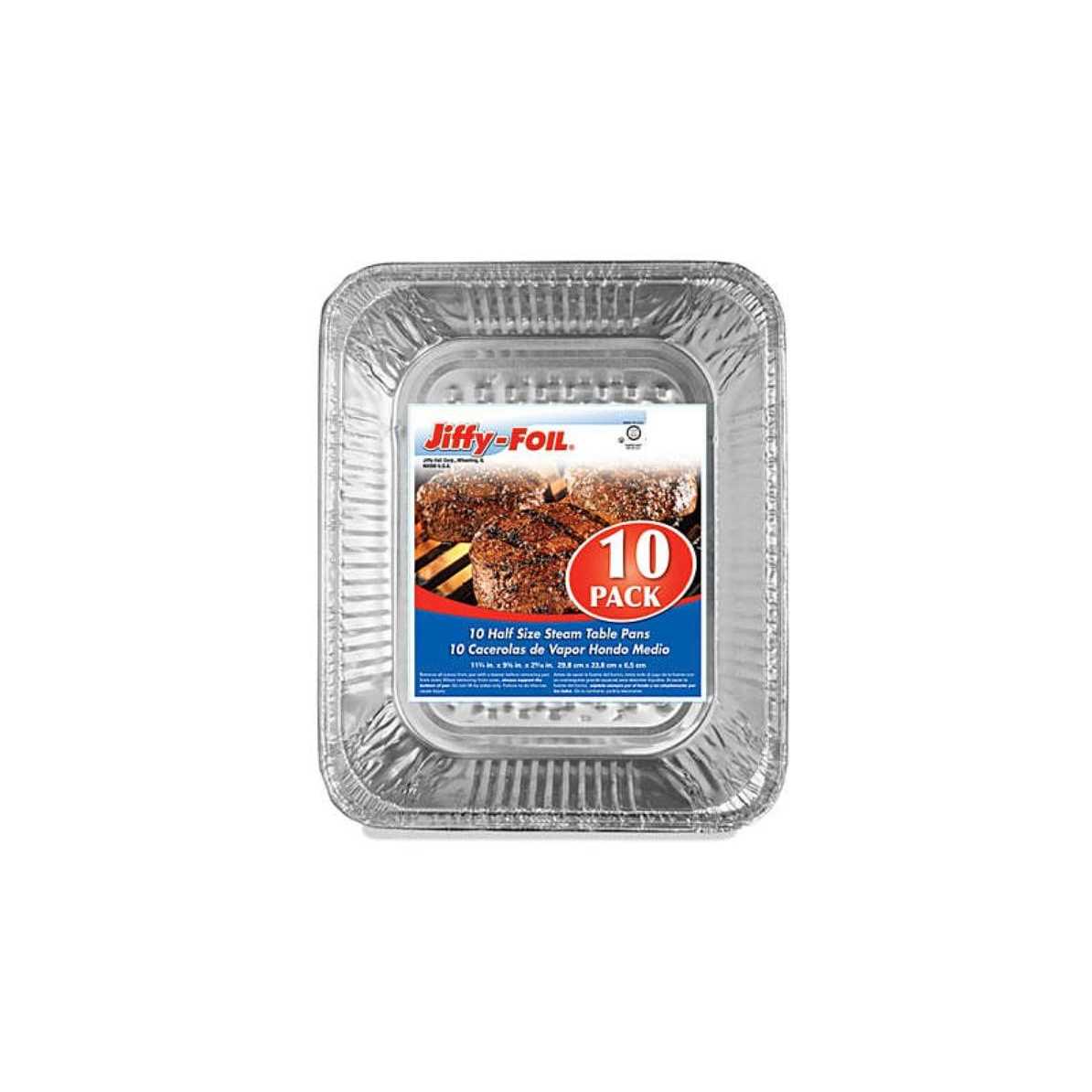 Handi-Foil Jiffy Foil Half Size Steam Table Pan