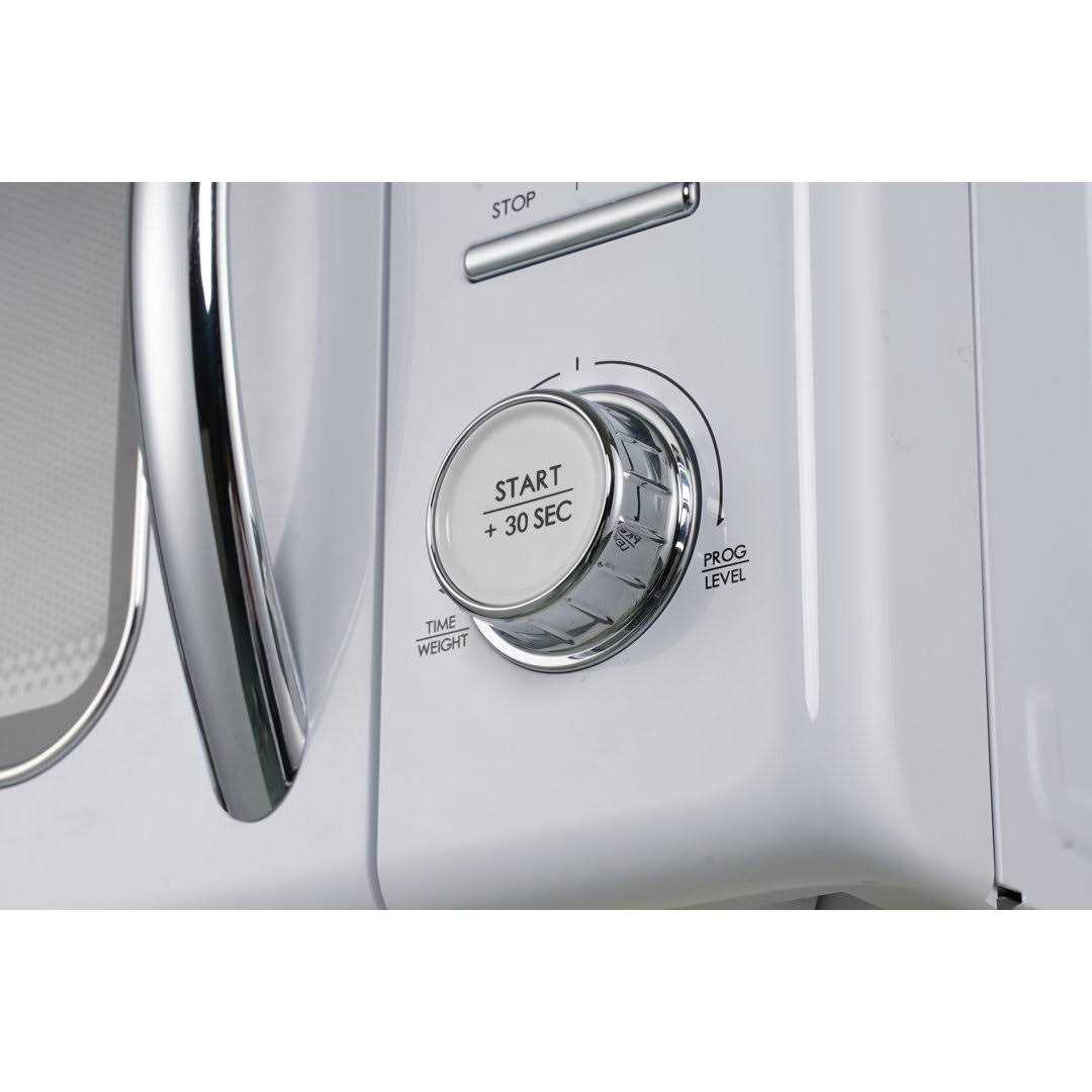 Galanz Retro Countertop Microwave Oven with Auto Cook & Reheat