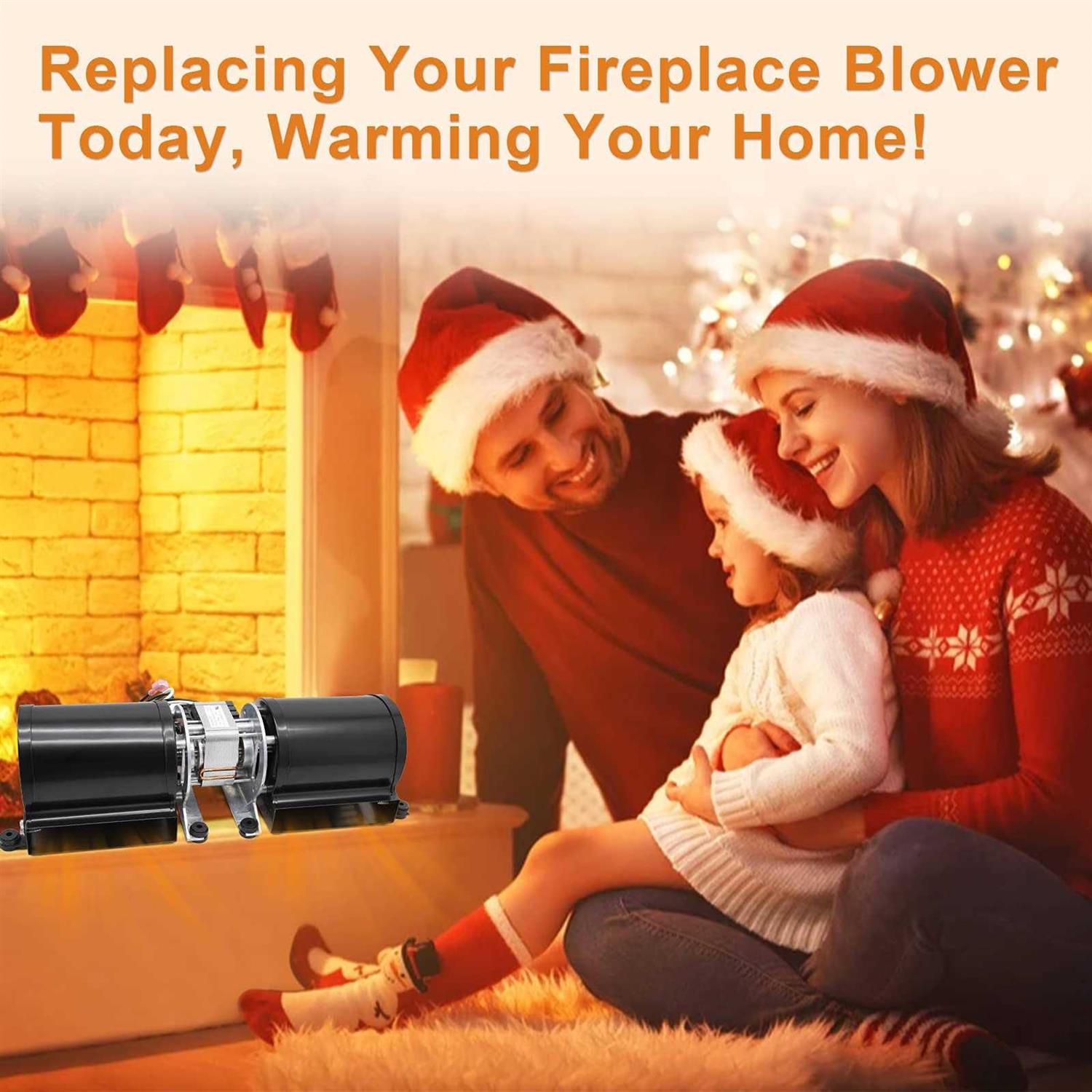 Adviace Fireplace Blower Fan Kit For Regency Wood & Gas Stove 910-157/p Blower Kit For Regency Fireplace Inserts