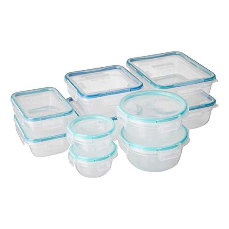 Snapware Total Solutions 20-Piece Plastic Food Storage Container Set