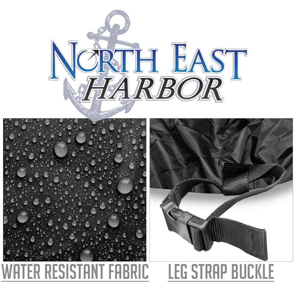 North East Harbor Outdoor Firewood Log Rack Cover inchl x 24 inchw x inchh