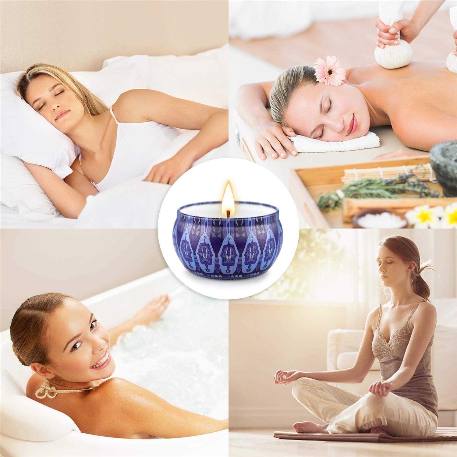 12 Pack Scented Candles Gifts Set for Women 2.5 oz Soy Wax Aromatherapy Candles for Home Decoration