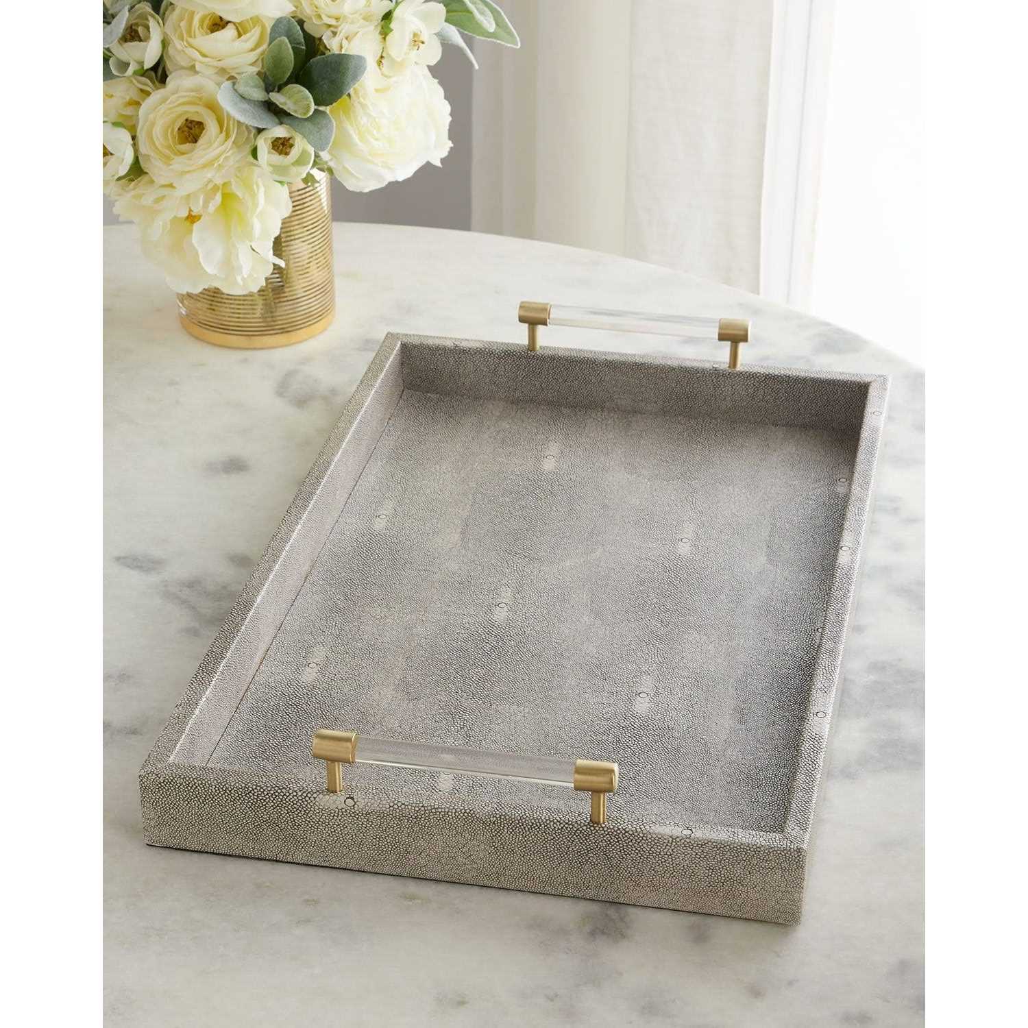 Jamie Young Shagreen Tray
