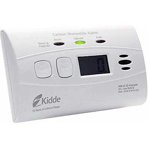 Kidde C3010D Carbon Monoxide Alarm with Digital Display