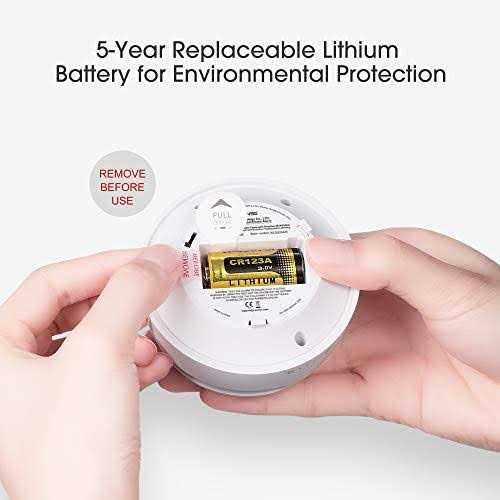 Wireless Interconnected Smoke Detector, X-Sense XS01-WR Smoke and Fire Alarm