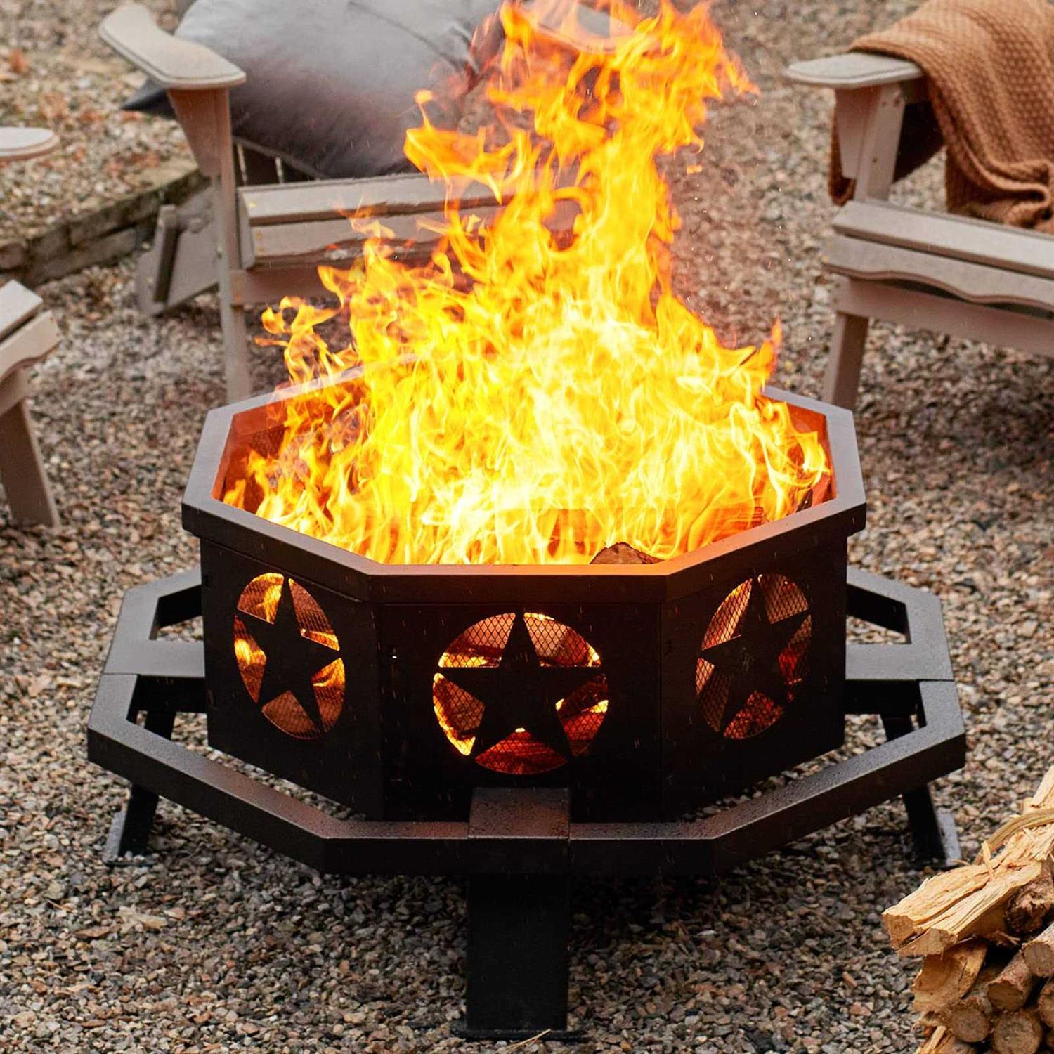Fissfire 35 inch Fire Pit