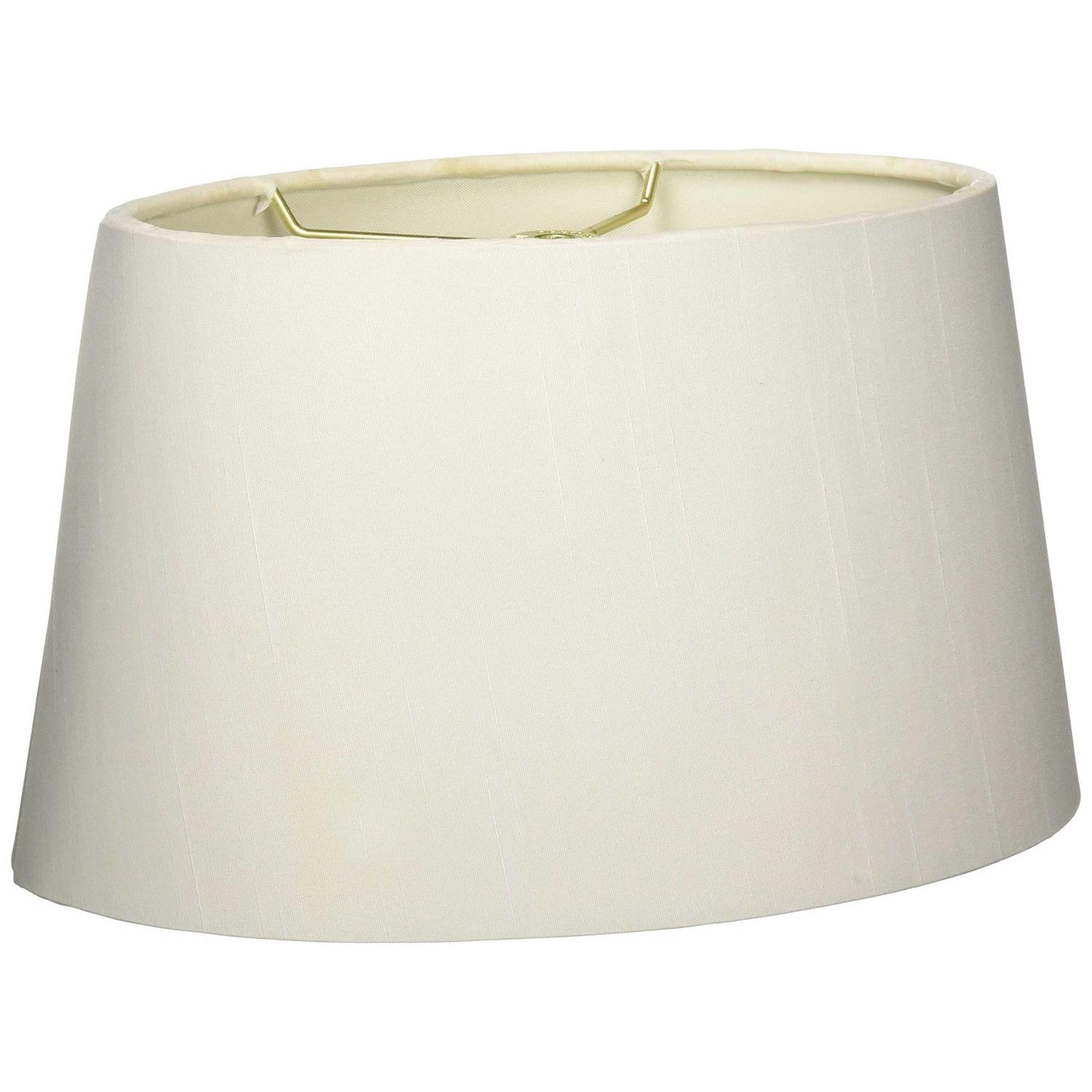 Royal Designs Shallow Oval Hardback Lamp Shade