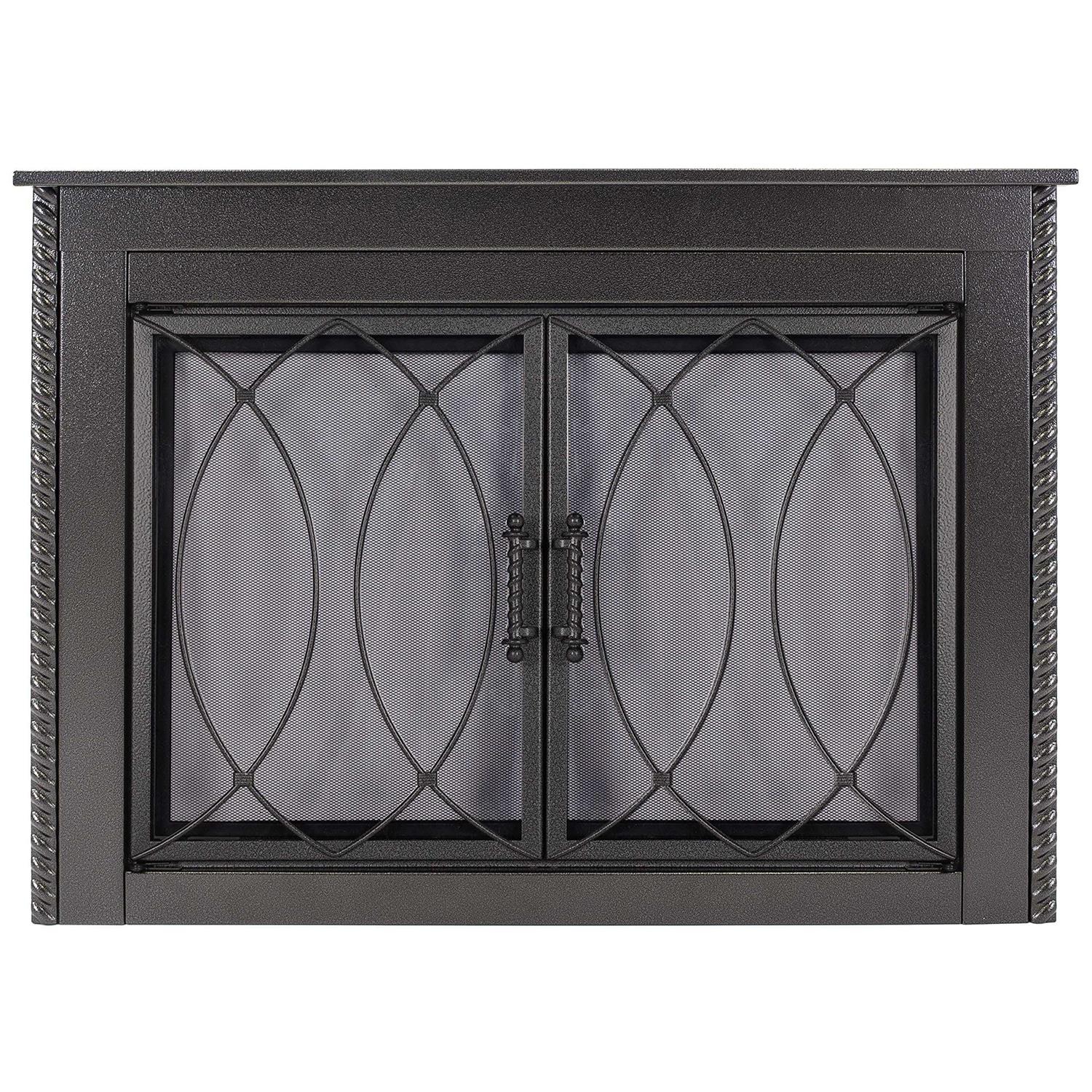 Pleasant Hearth Amhearst Fireplace Glass Door