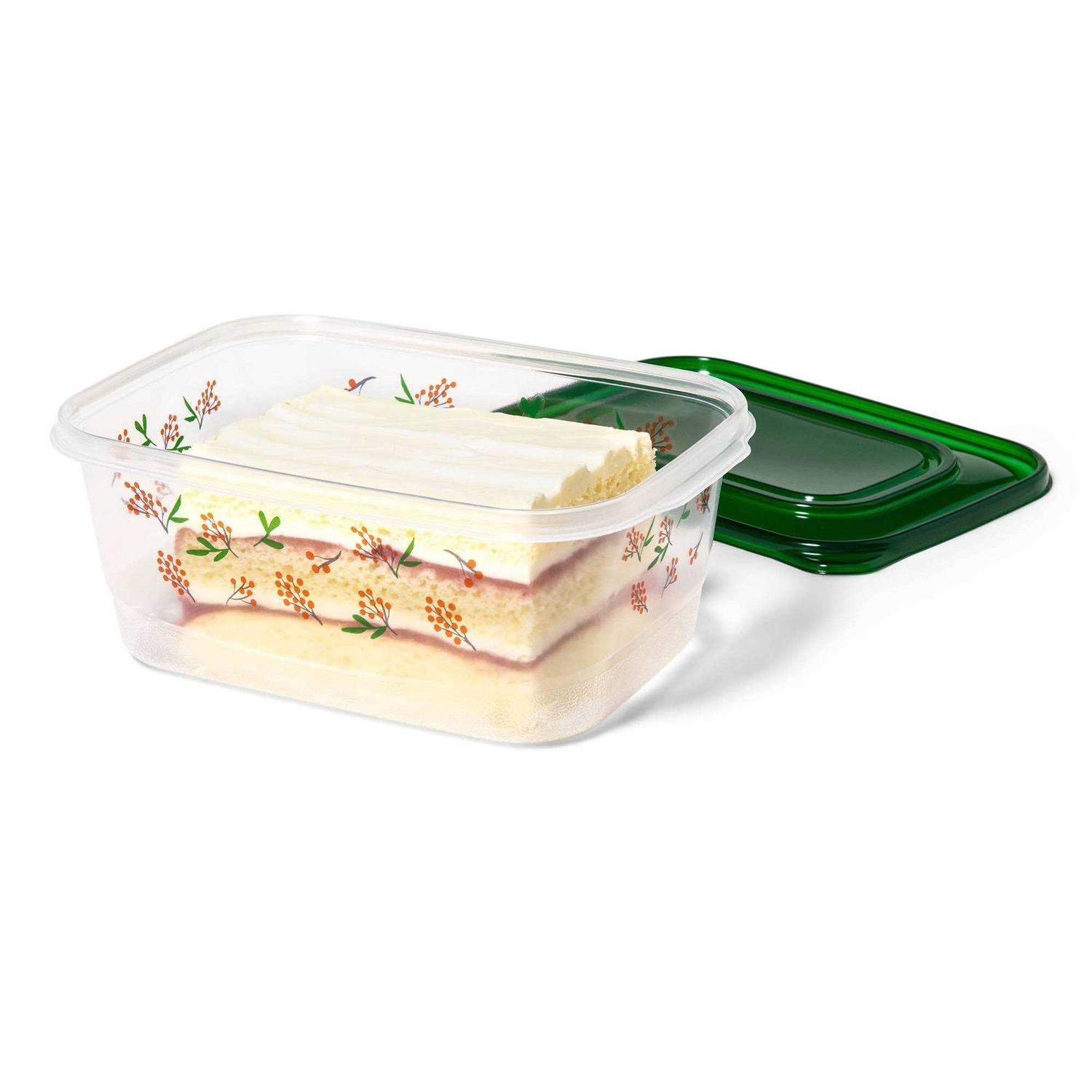 up & up Holiday Large Rectangle Food Storage Container