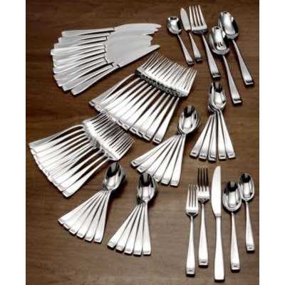 Oneida Moda 65 Piece Flatware Set