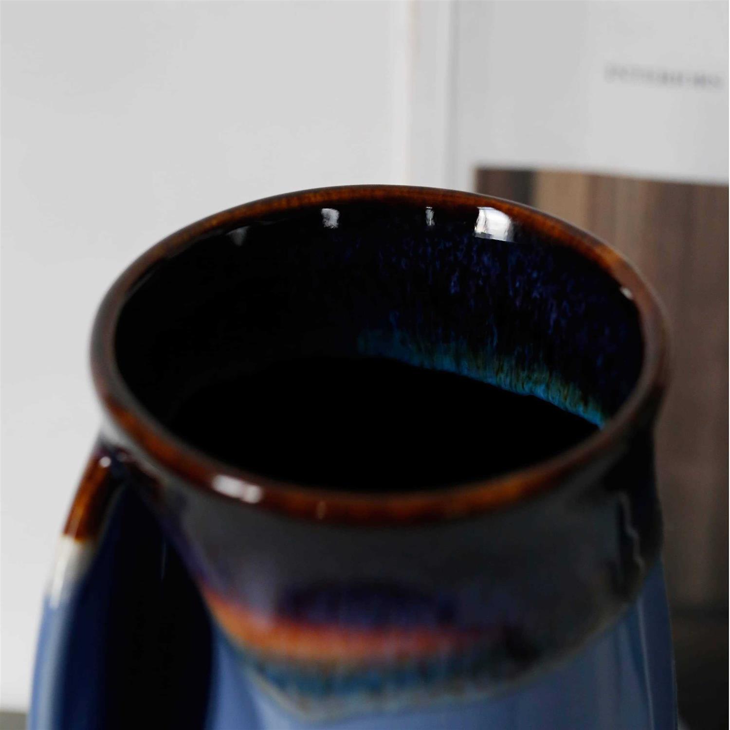 Selamica Porcelain 18oz Novelty Left-handed Handwarmer Mug, Coffee Mug, Tea Mug, gift for family friends and couple