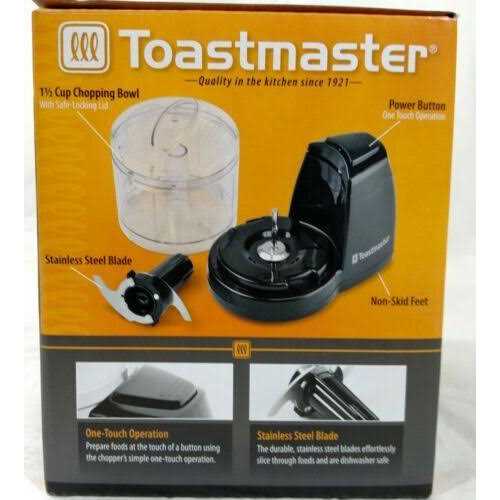 Toastmaster 1.5 Cup Mini Chopper