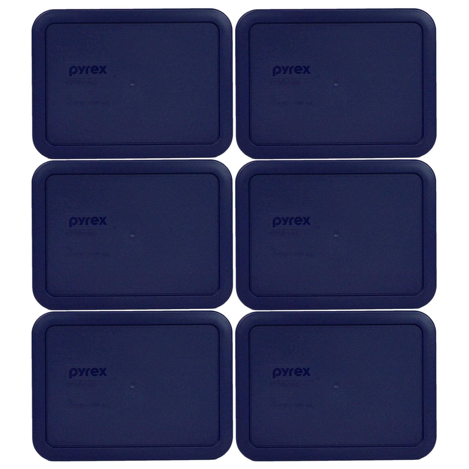 Pyrex 7210-pc Rectangle 3 Cup Storage Lid for Glass Dish
