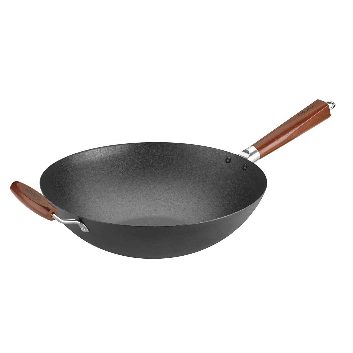 Cuisinart Pre Seasoned Wok with Helper Handle