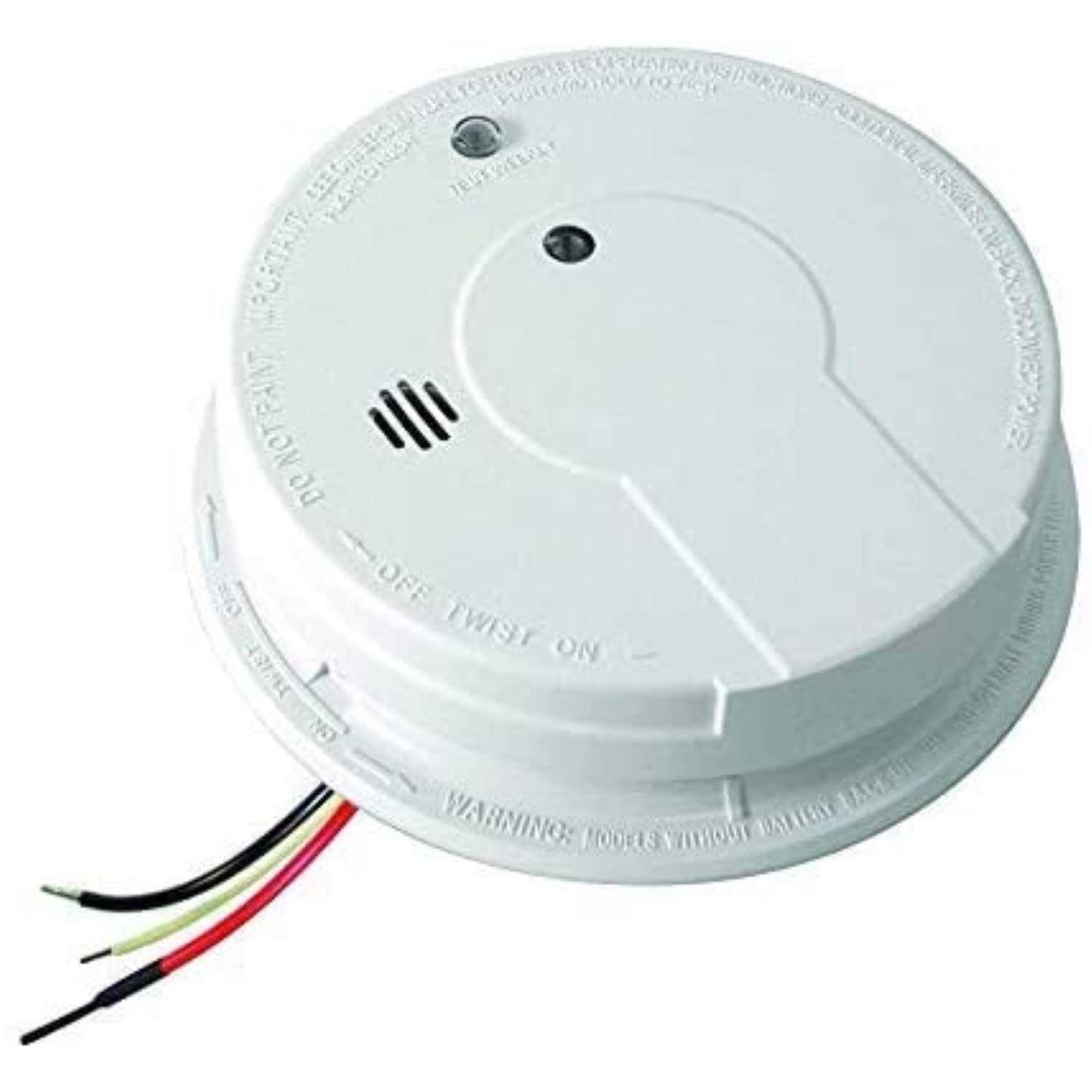Kidde i12040 Hardwired Smoke Alarm with Battery Backup and Smart Hush