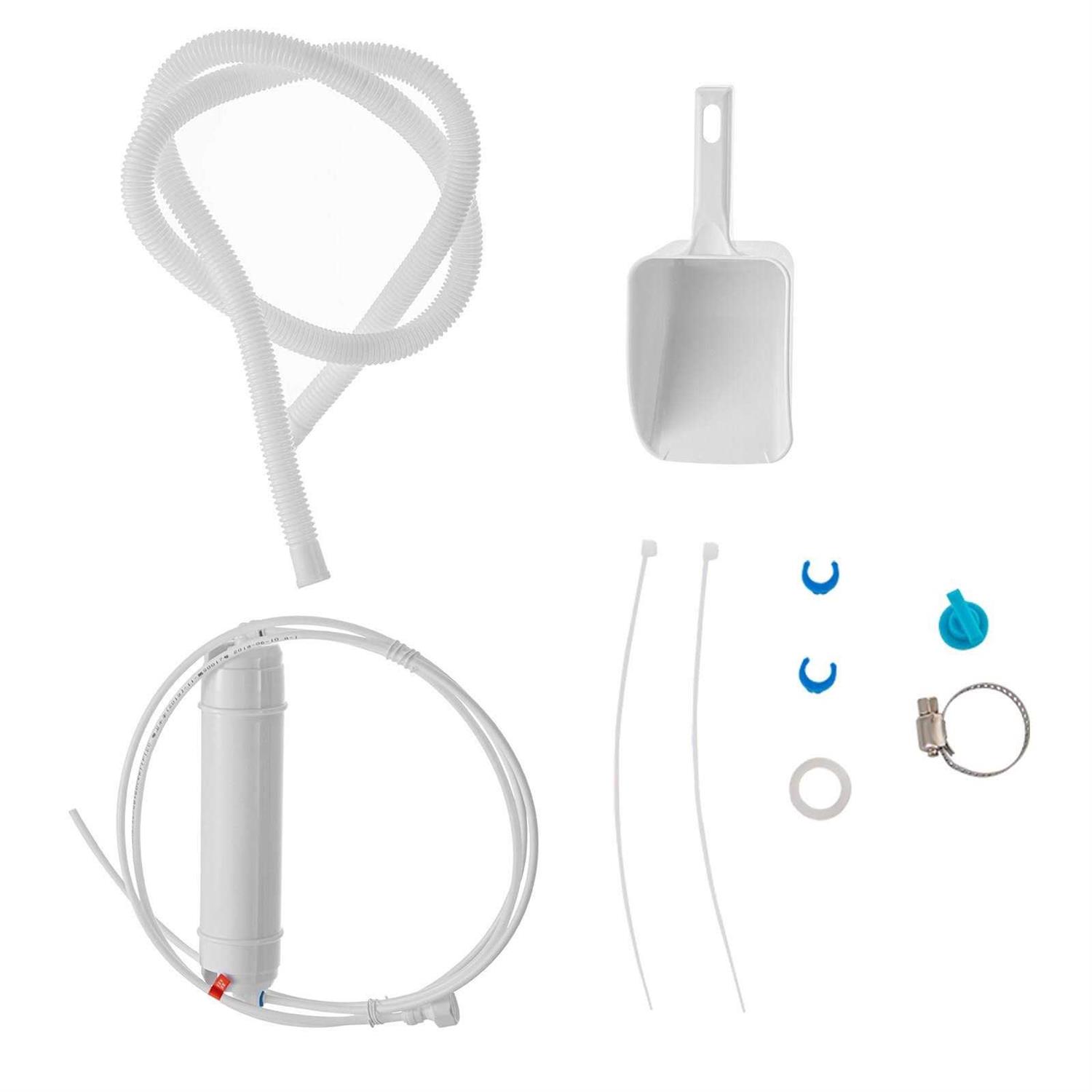 VEVOR 110V Commercial Ice Maker 360lbs/24H FBZBJSKF-D80F0001V1