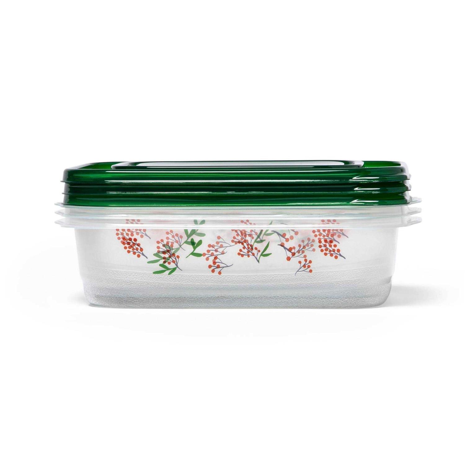 up & up Holiday Large Rectangle Food Storage Container