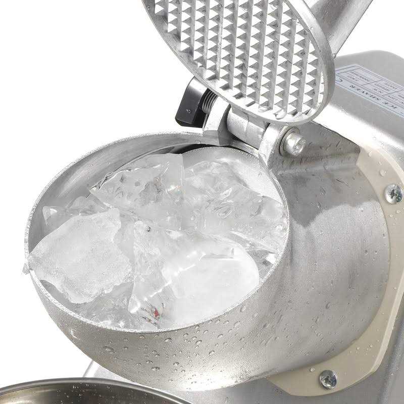 Zeny Ice Shaver Machine Electric Snow Cone Maker Stainless Steel Shaved Ice per
