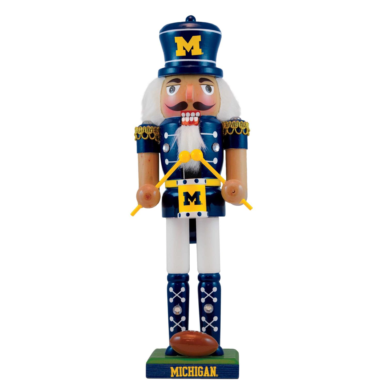 Masterpieces Michigan Wolverines Nutcracker