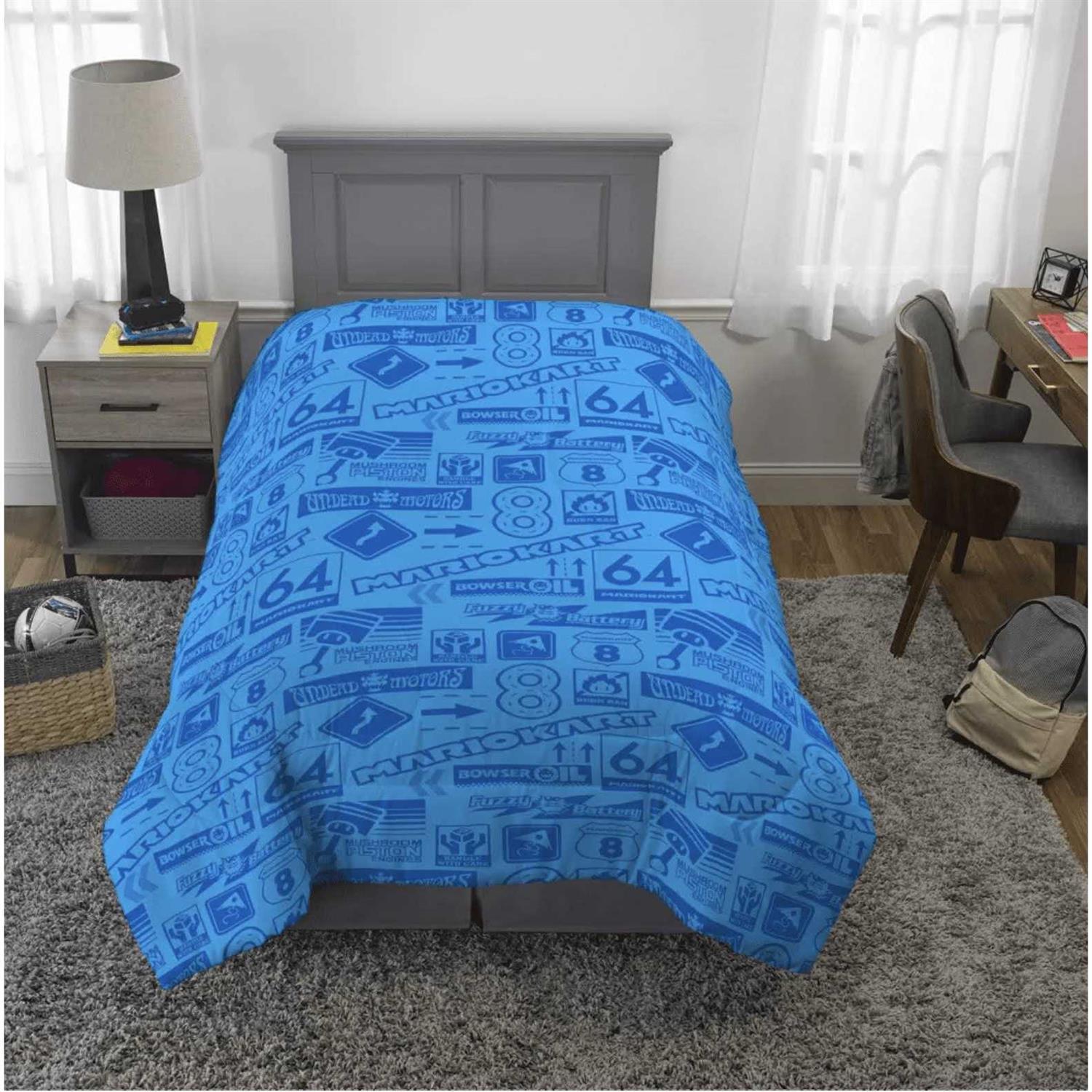 Twin Super Mario Reversible Kids’ Comforter