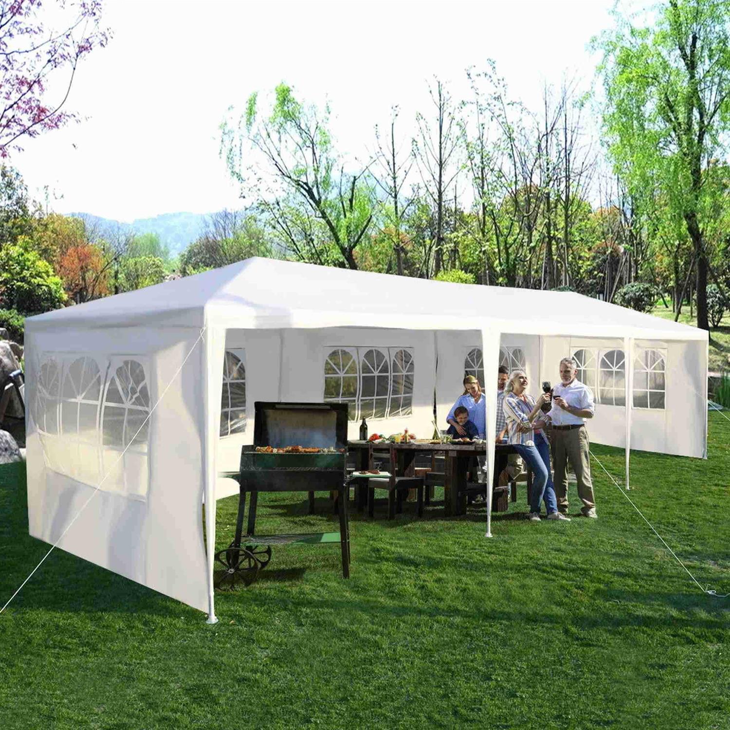 Costway Gazebo Canopy Outdoor Party Wedding Tent