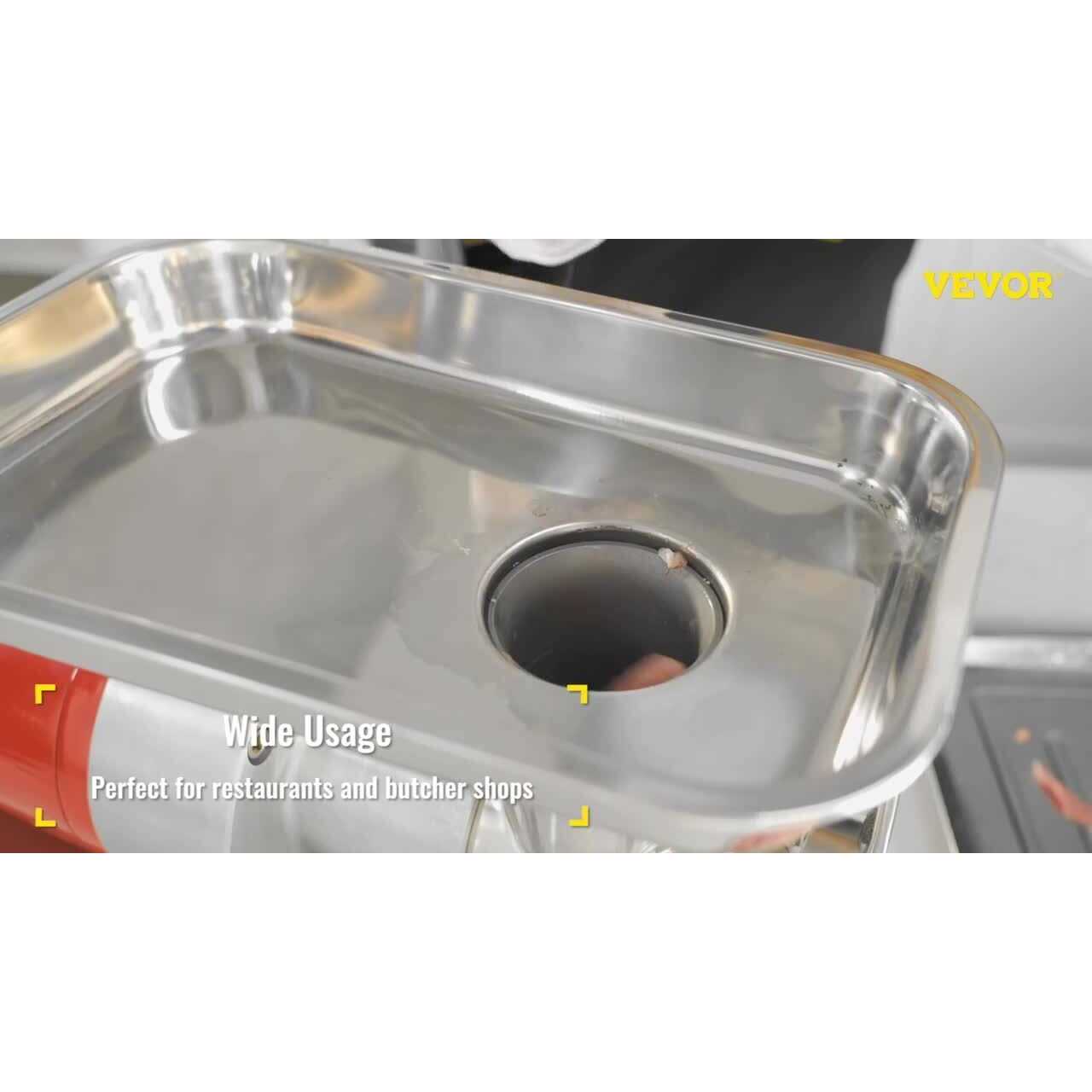 VEVOR Electric Meat Grinder Meat Grinder Machine Electric Meat Mincer with 2 Grinding Plates