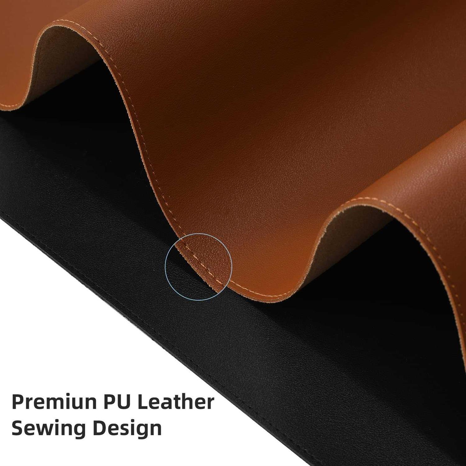 Wolaile Leather Desk Pad Blotter Mat