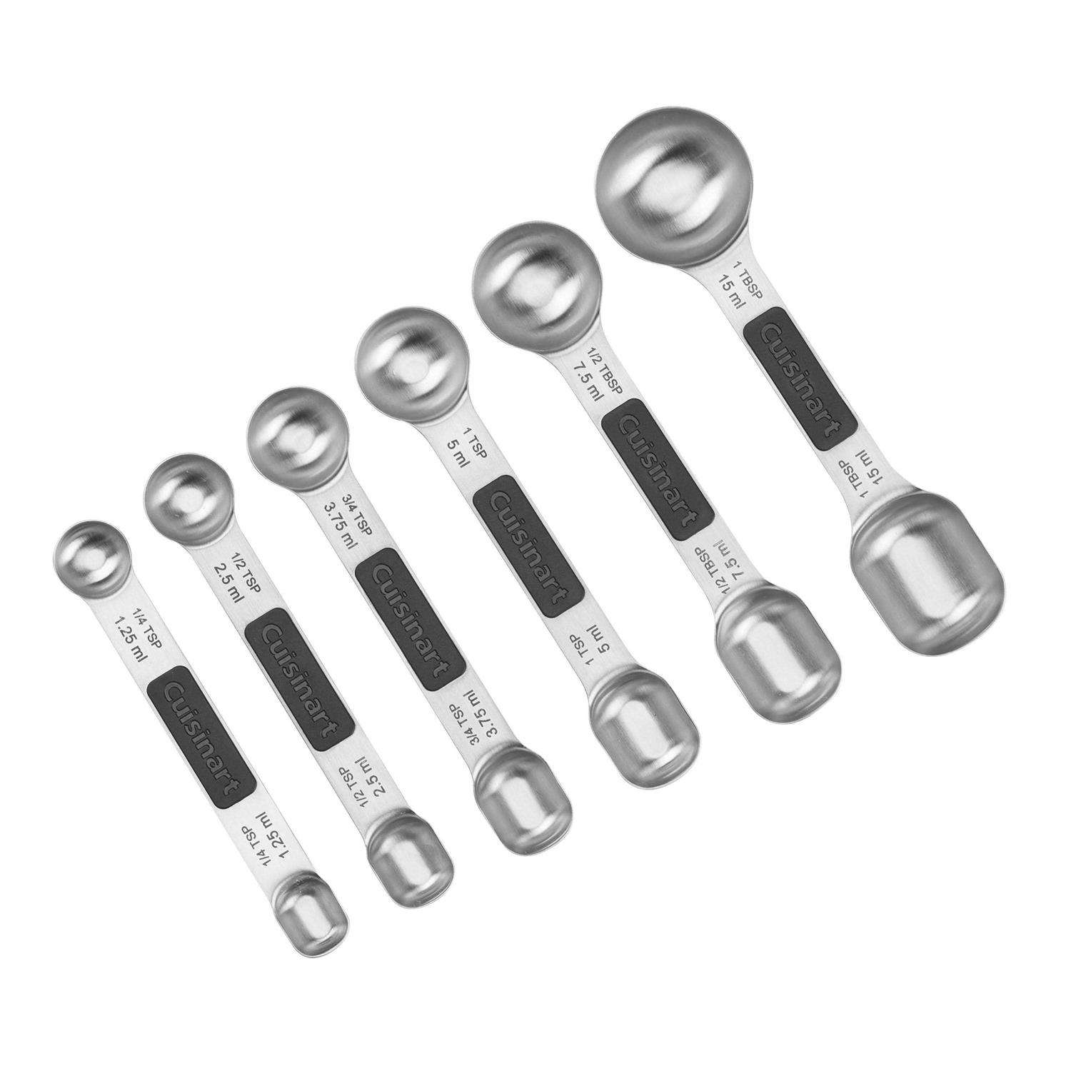 Cuisinart Stainless Steel Magnetic Measuring Spoons