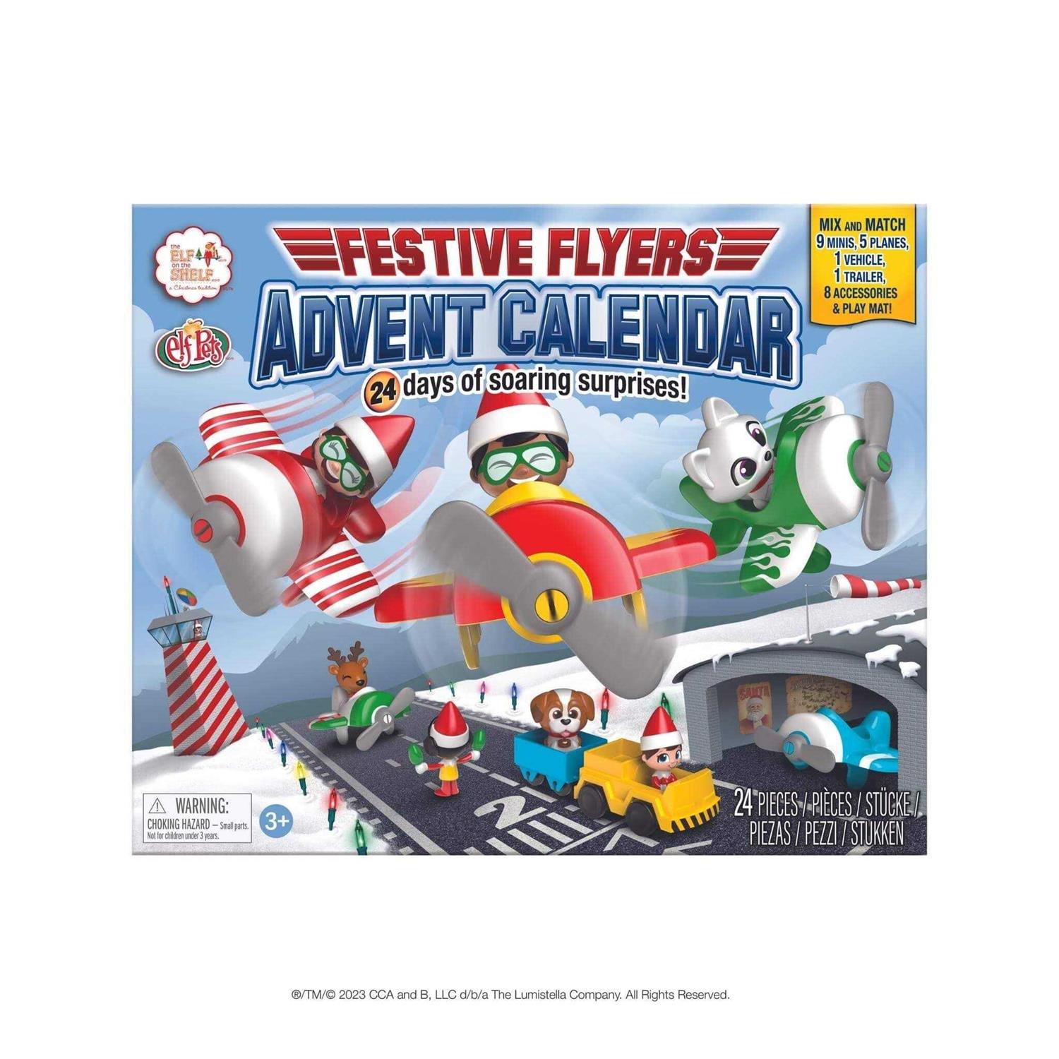 the Elf on the Shelf Festive Flyers Advent Calendar