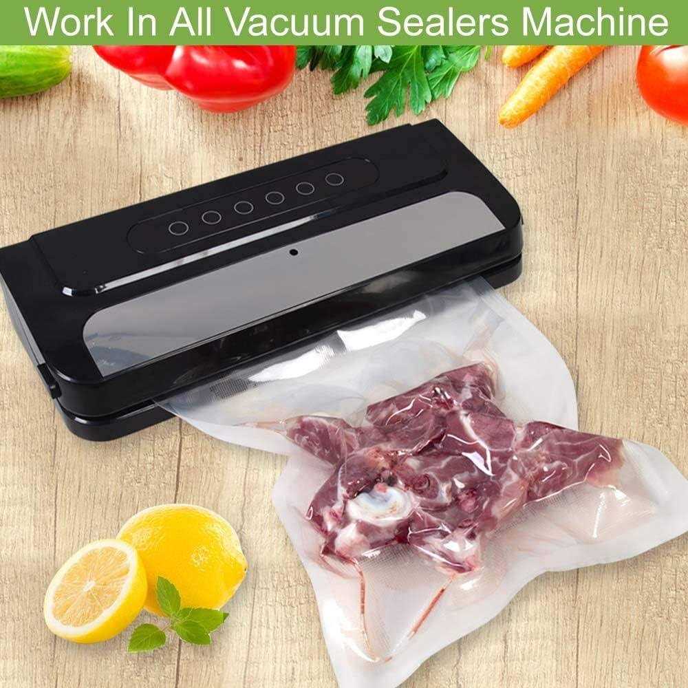 Makmefre 2 Pack 11×50 Vacuum Sealer Bags Rolls for Food